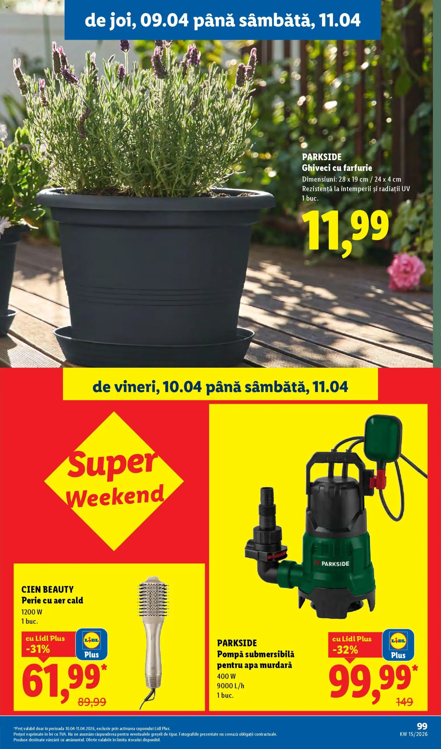 Catalog LIDL 6 - 10 Aprilie 2026 | Pagina 99