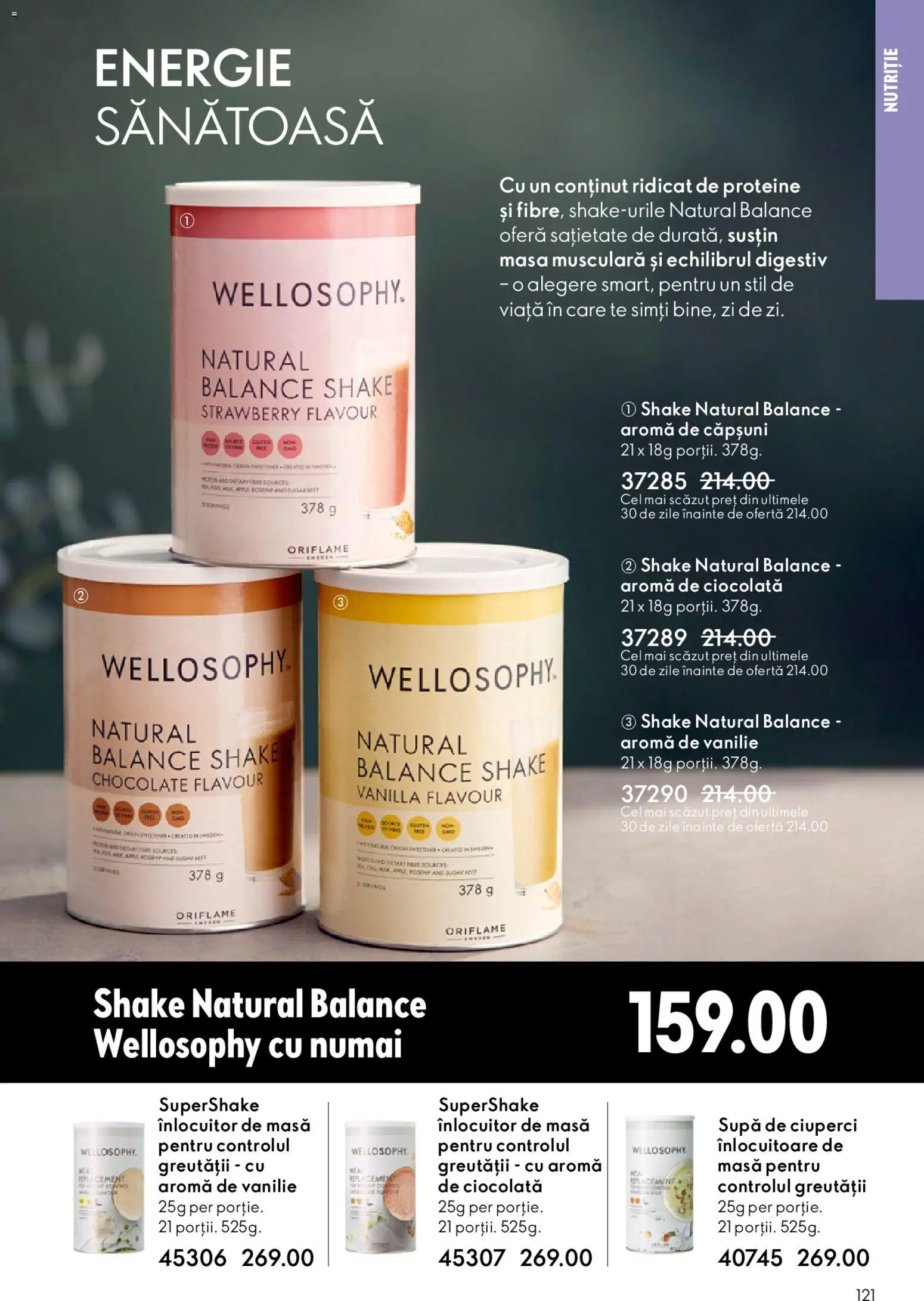 Catalog Oriflame 6 - 25 Mai 2026 | Pagina 121 | Produse: Masaüstü kılıfı, Masă, Ciuperci, Ciocolată