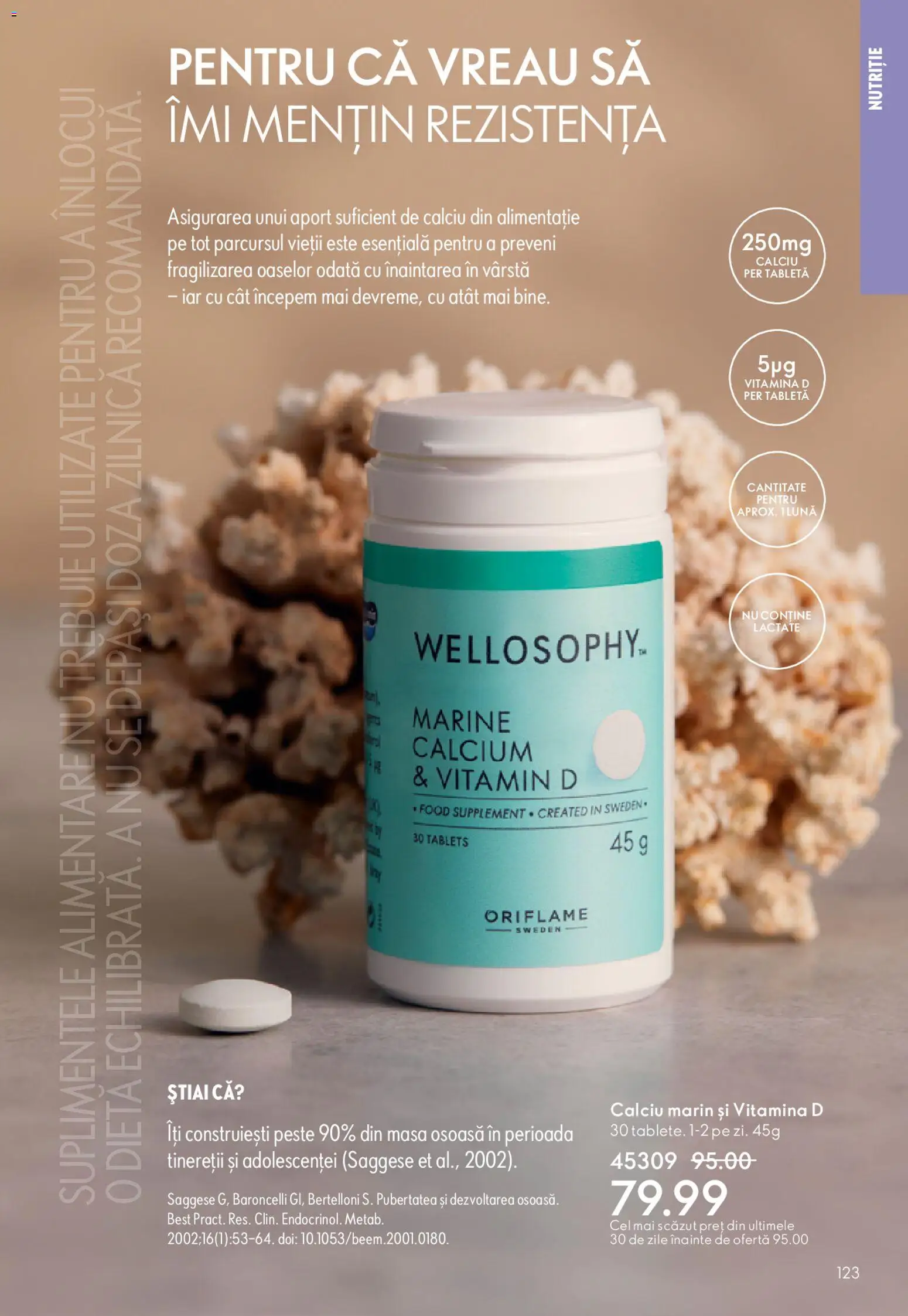 Catalog Oriflame 6 - 25 Mai 2026 | Pagina 123 | Produse: Tabletă, Masă, Pește