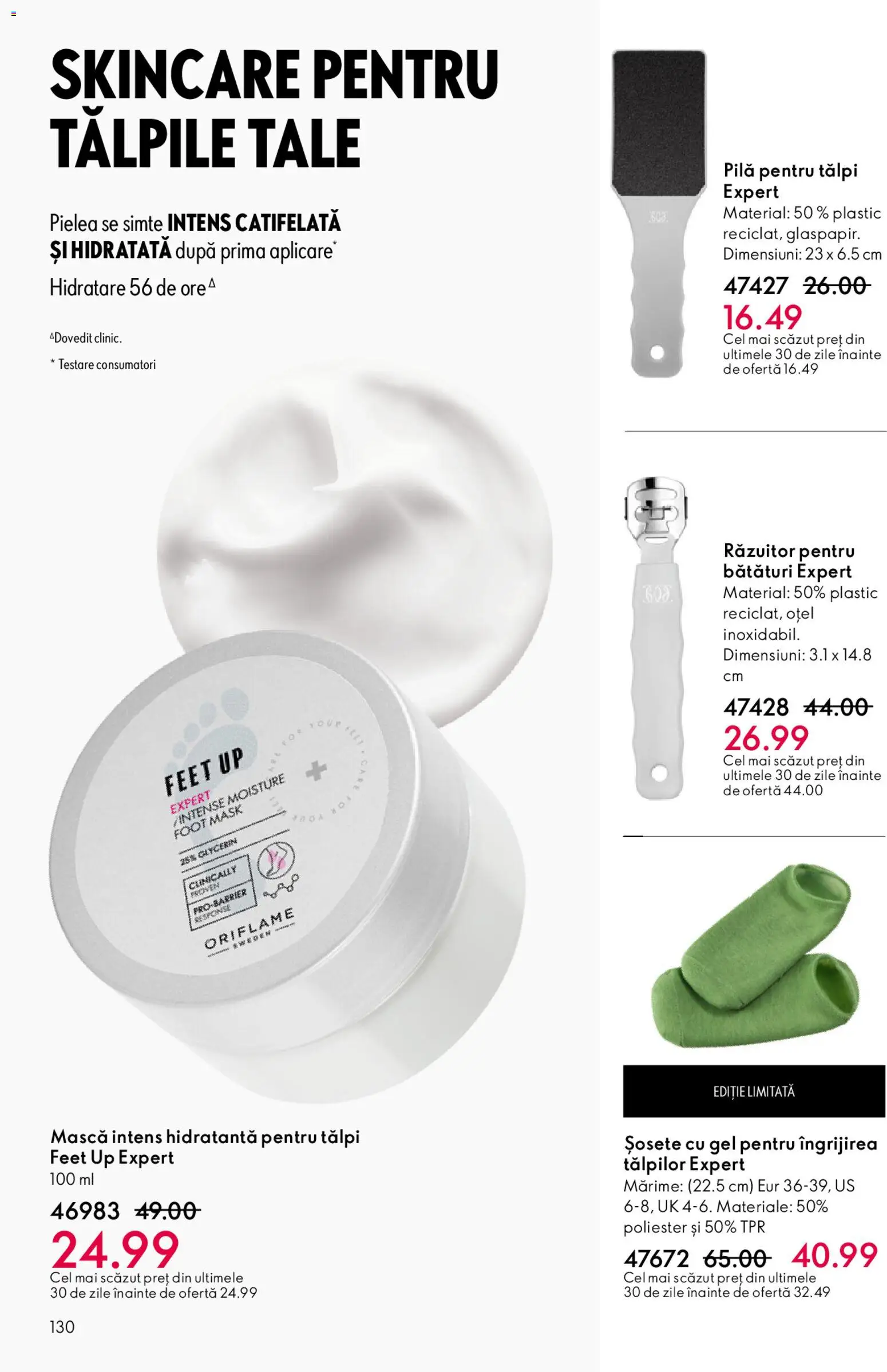 Catalog Oriflame 6 - 25 Mai 2026 | Pagina 130 | Produse: Șosete