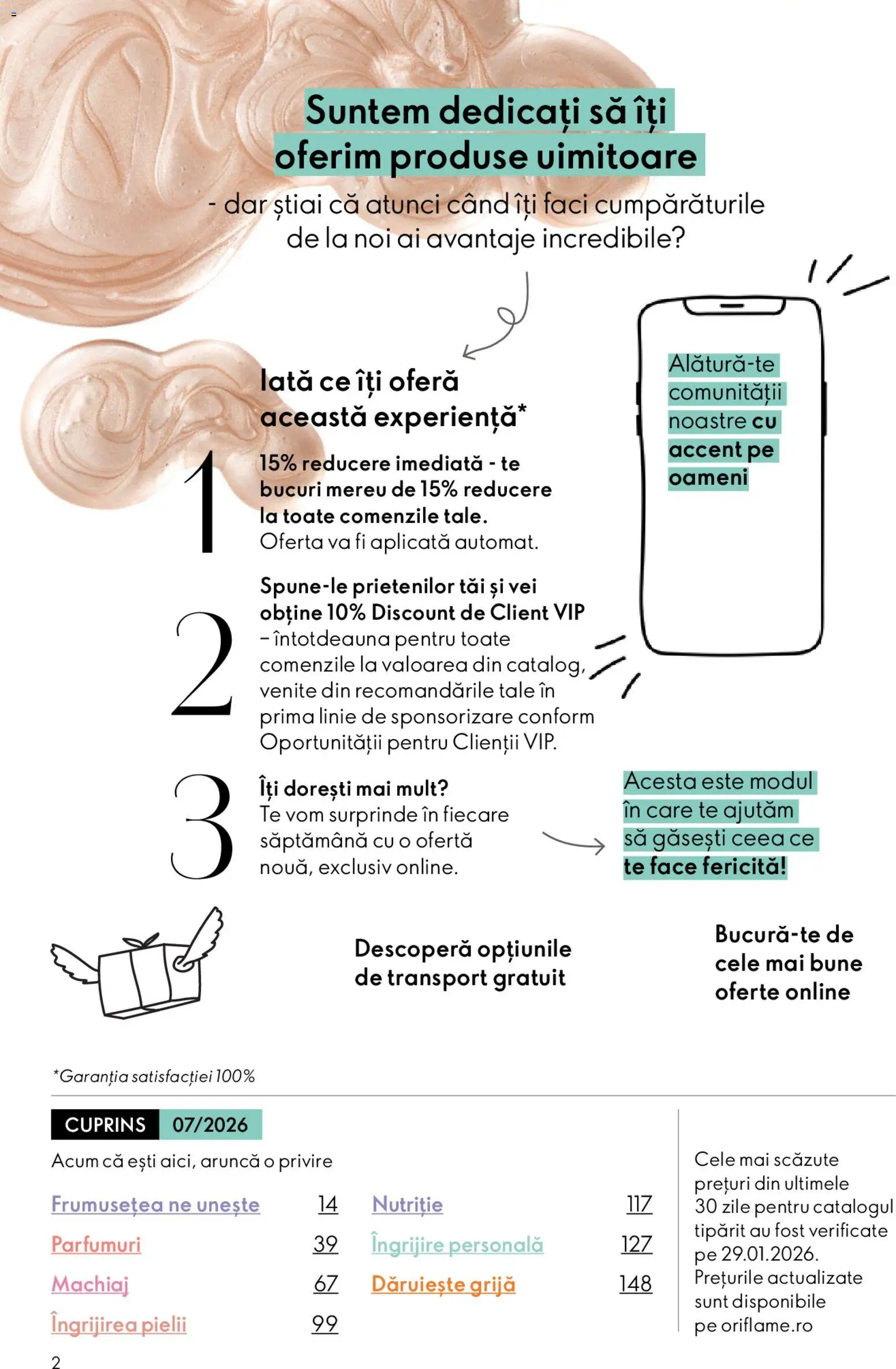 Catalog Oriflame 6 - 25 Mai 2026 | Pagina 2 | Produse: Machiaj