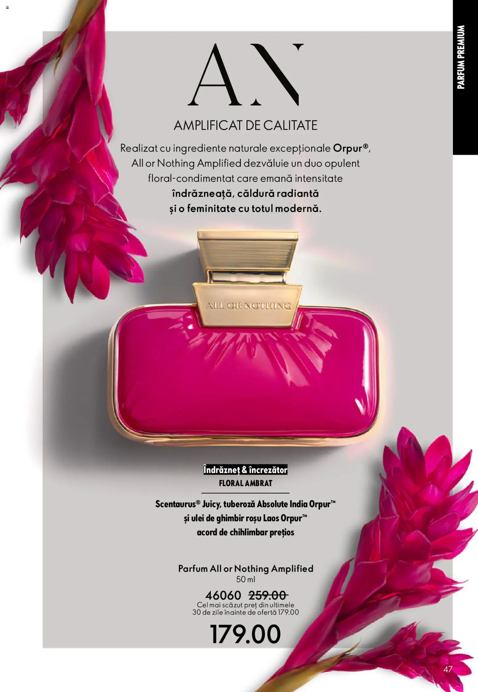 Catalog Oriflame 6 - 25 Mai 2026 | Pagina 47 | Produse: Parfum, Ulei