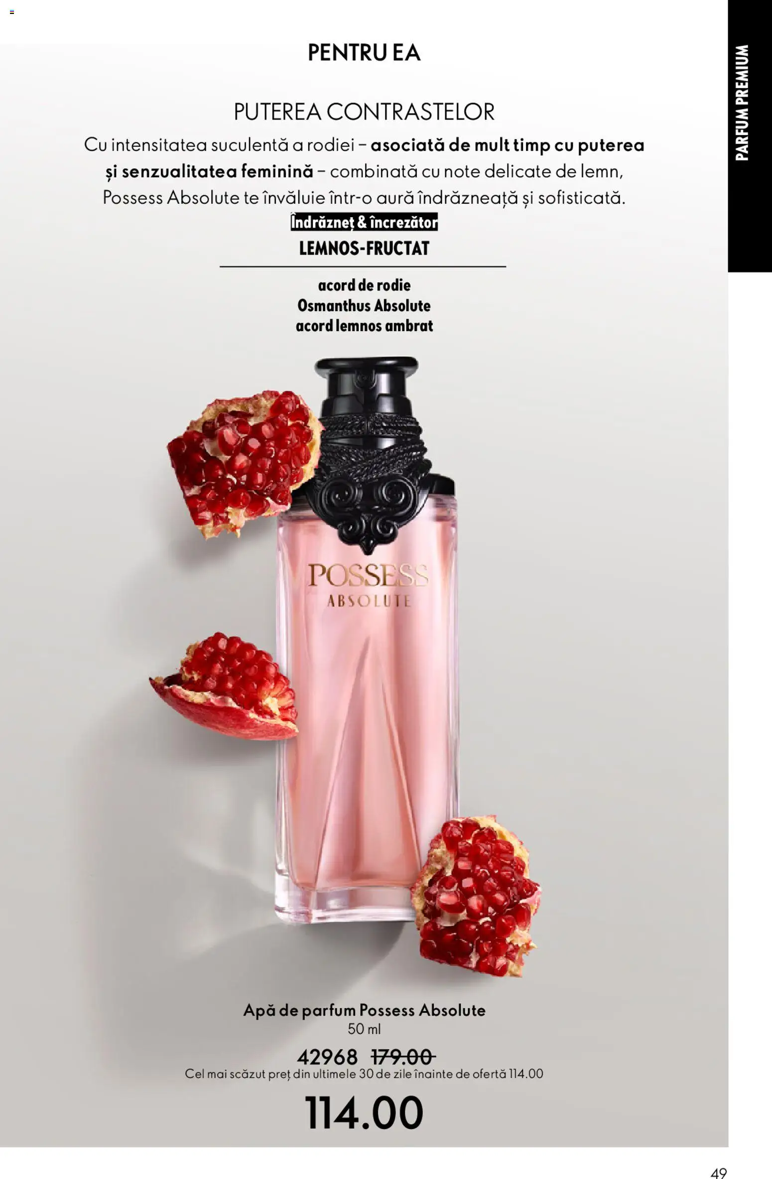Catalog Oriflame 6 - 25 Mai 2026 | Pagina 49 | Produse: Apă de parfum, Parfum, Apă