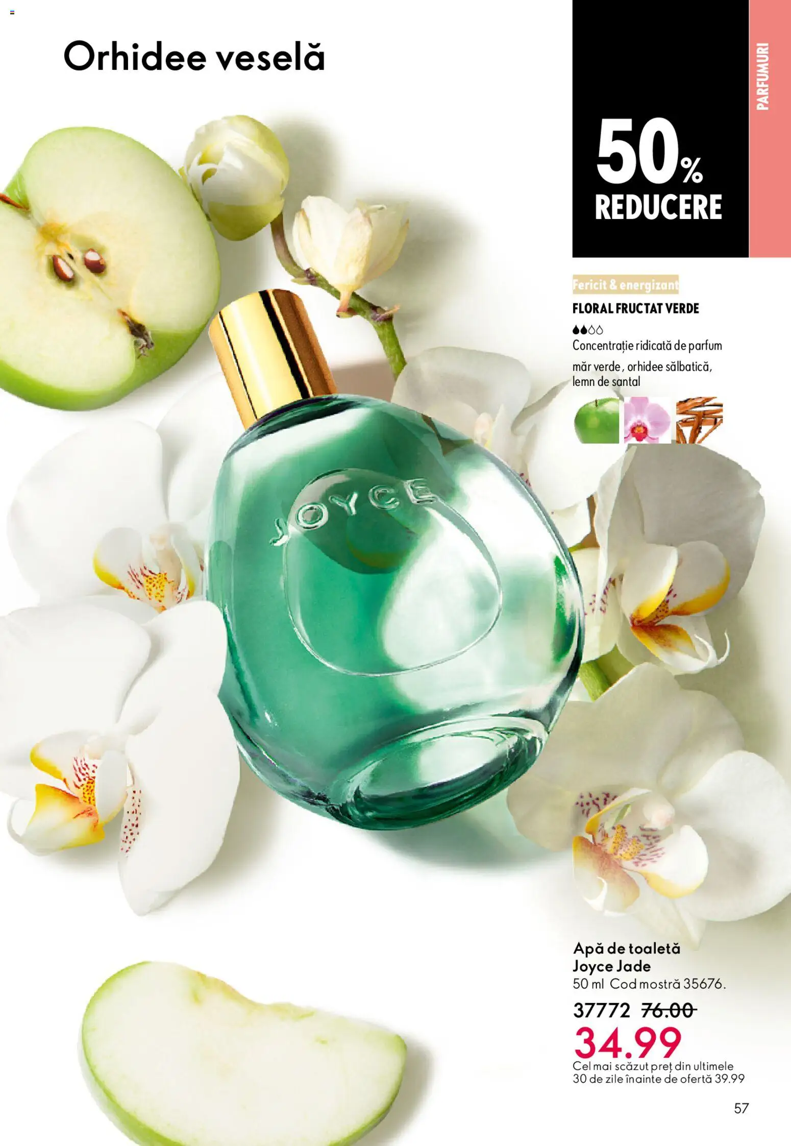 Catalog Oriflame 6 - 25 Mai 2026 | Pagina 57 | Produse: Orhidee, Toaletă, Parfum, Apă