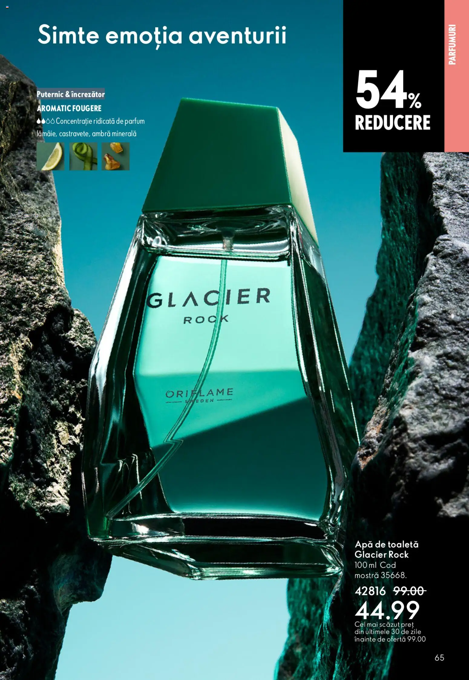 Catalog Oriflame 6 - 25 Mai 2026 | Pagina 65 | Produse: Toaletă, Parfum, Apă de toaletă, Apă