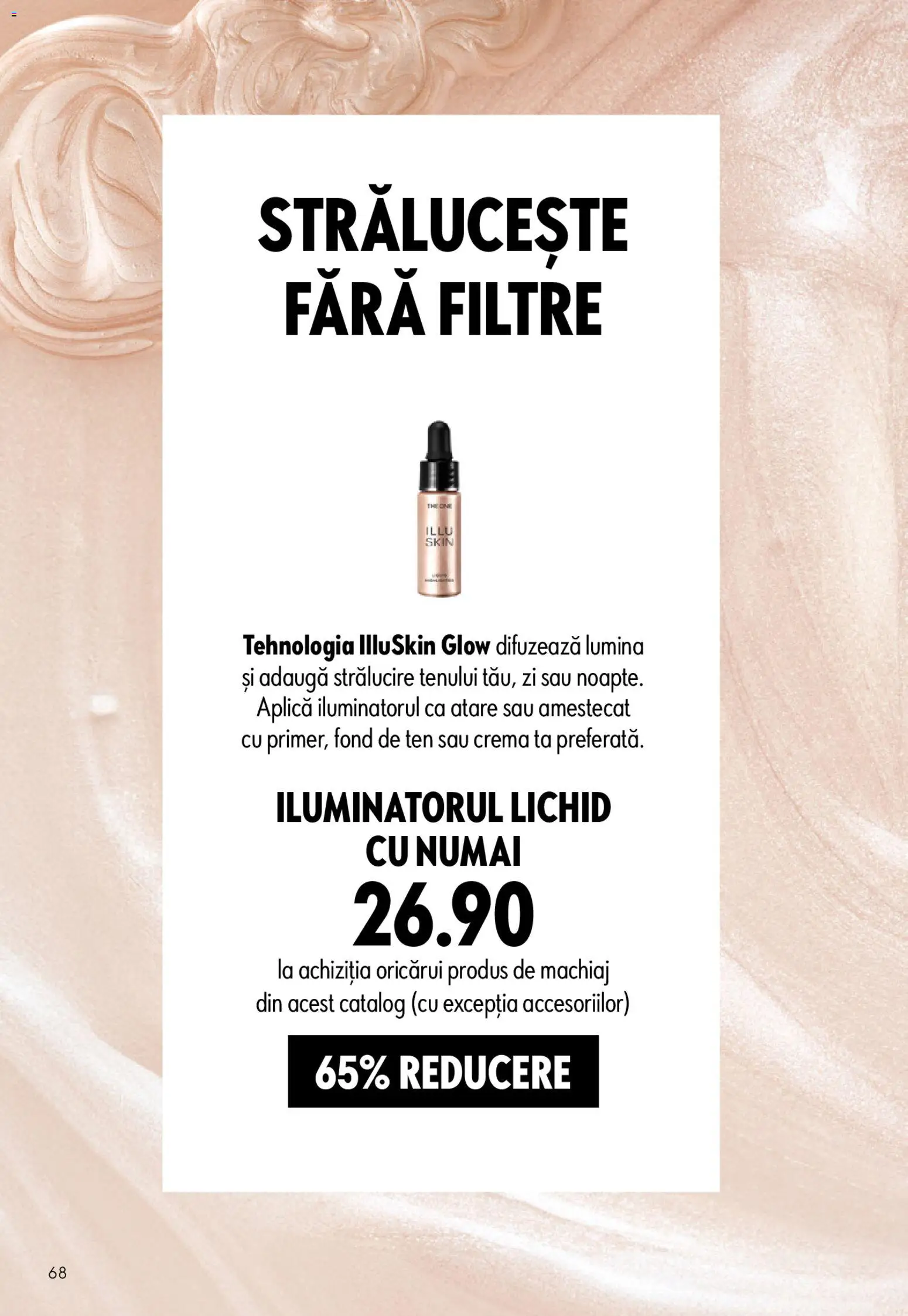 Catalog Oriflame 6 - 25 Mai 2026 | Pagina 68 | Produse: Fond de ten, Tavuk suyu, Machiaj, Cremă