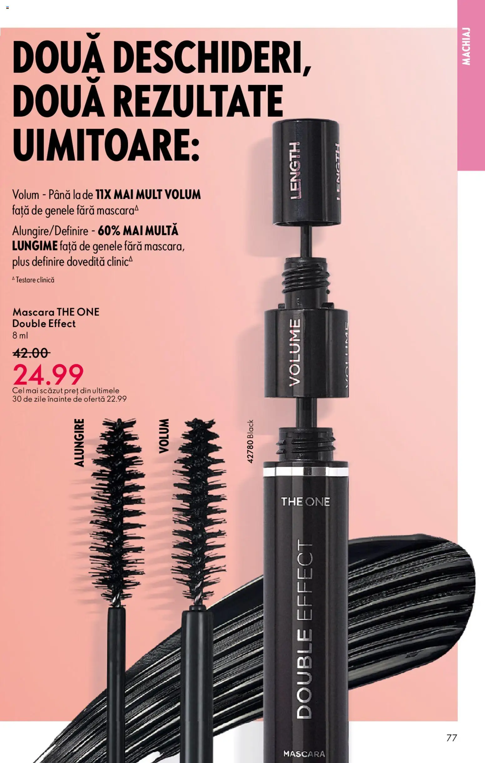 Catalog Oriflame 6 - 25 Mai 2026 | Pagina 77 | Produse: Machiaj, Mascara