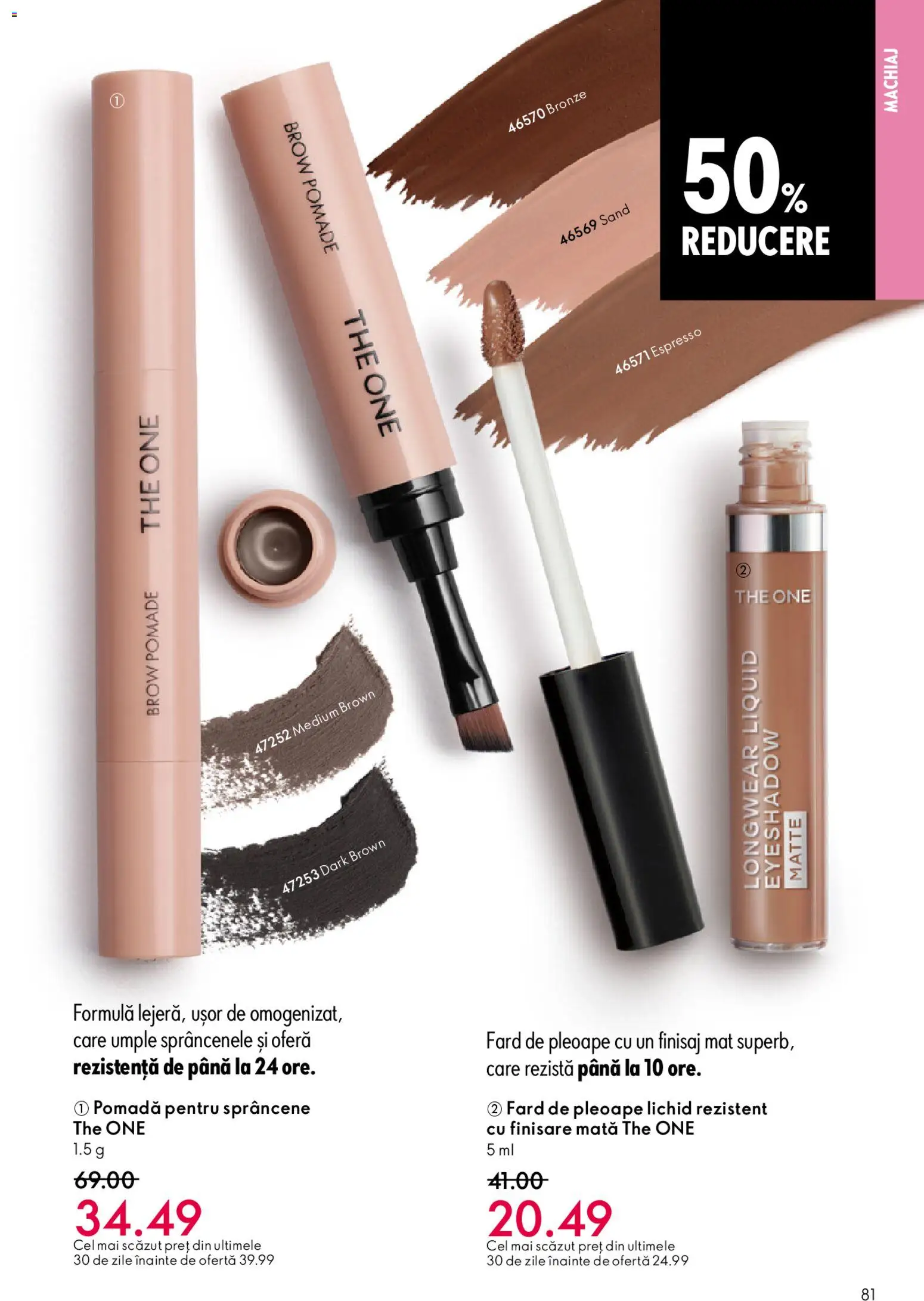 Catalog Oriflame 6 - 25 Mai 2026 | Pagina 81 | Produse: Machiaj, Fard de pleoape