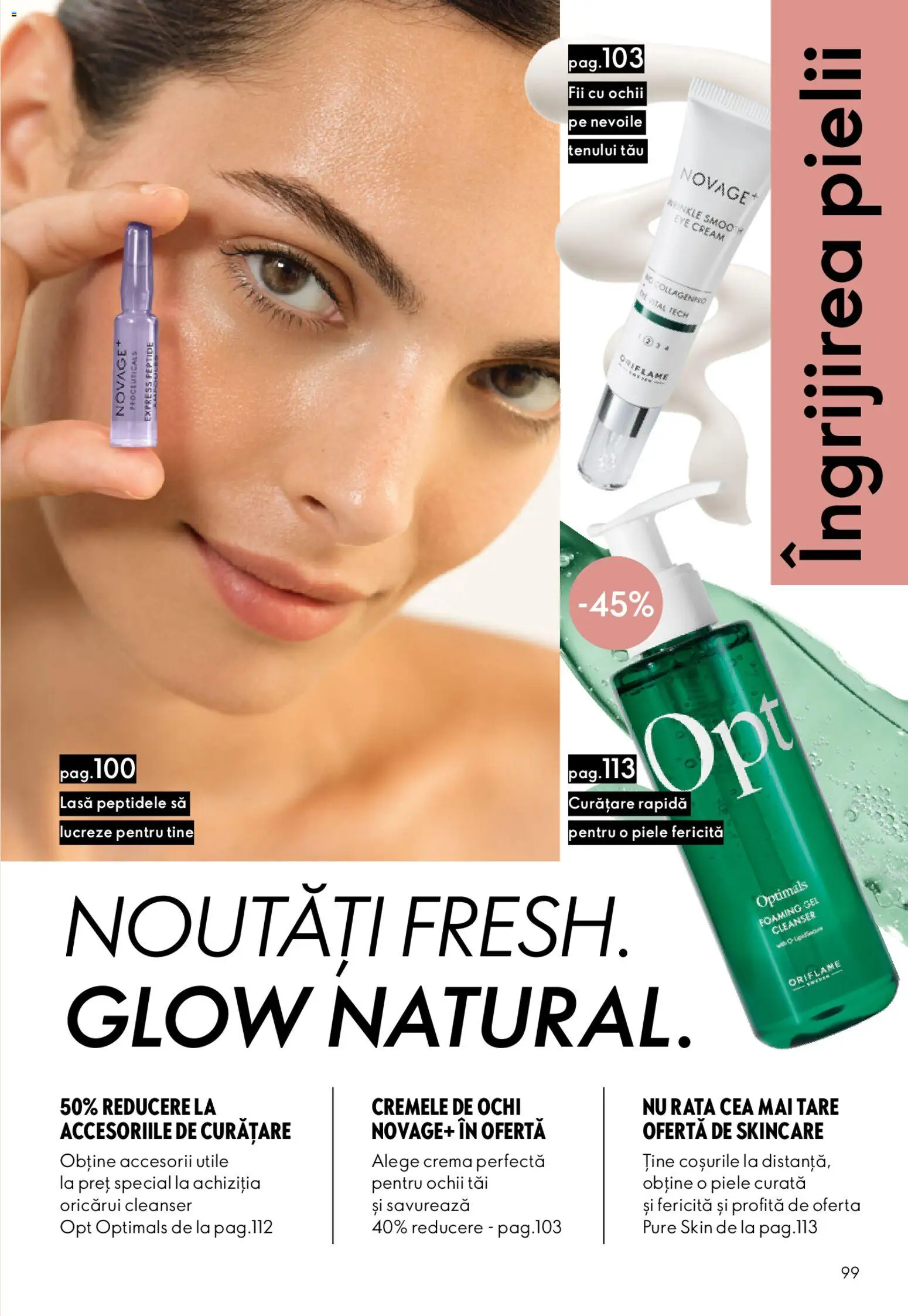 Catalog Oriflame 6 - 25 Mai 2026 | Pagina 99 | Produse: Rață, Cremă