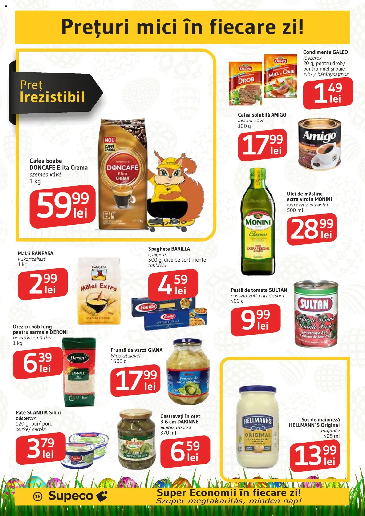 Catalog Supeco 2 - 14 Aprilie 2026 | Pagina 18 | Produse: Măsline, Orez, Condimente, Maioneză