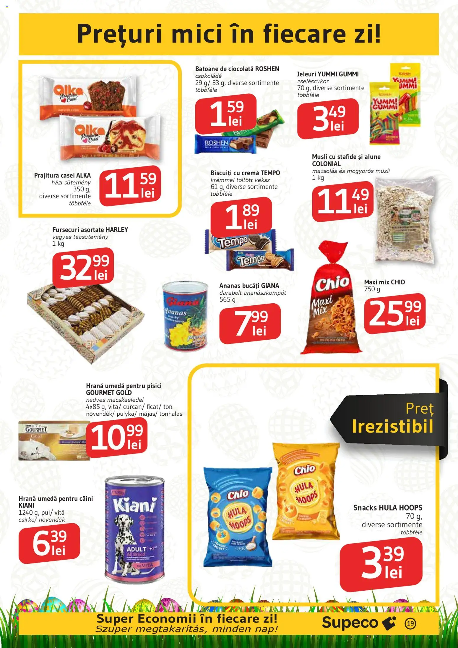 Catalog Supeco 2 - 14 Aprilie 2026 | Pagina 19 | Produse: Mici, Prăjitură, Stafide, Jeleuri