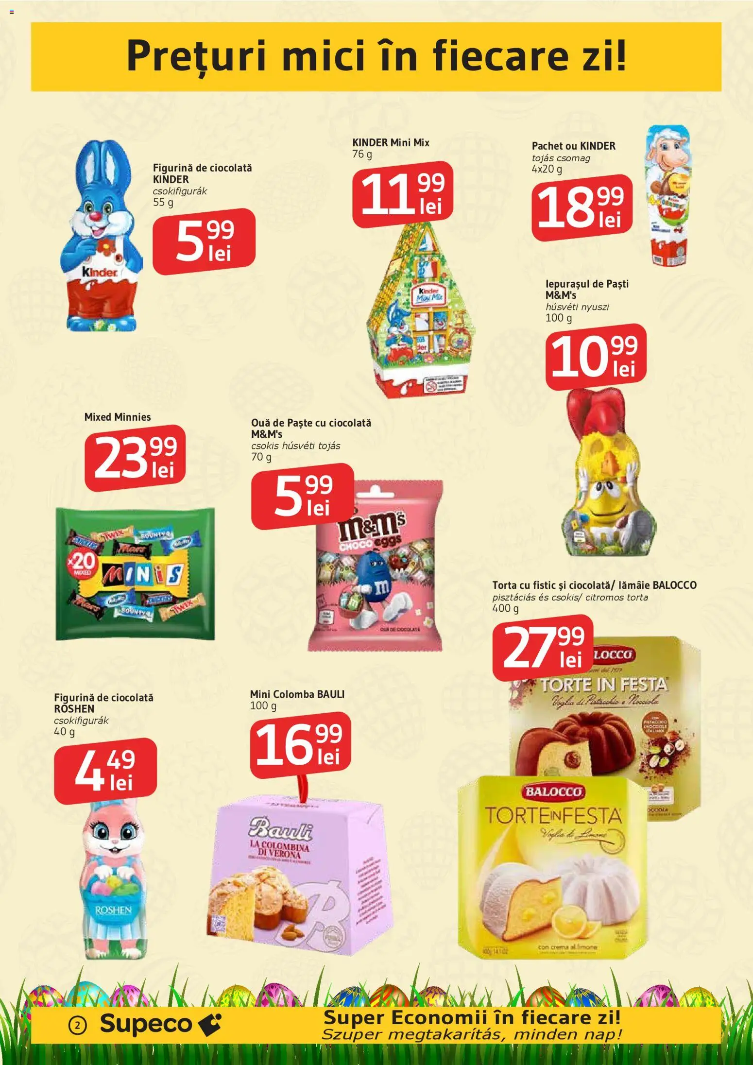 Catalog Supeco 2 - 14 Aprilie 2026 | Pagina 2 | Produse: Mici, Ouă, Fistic, Paste
