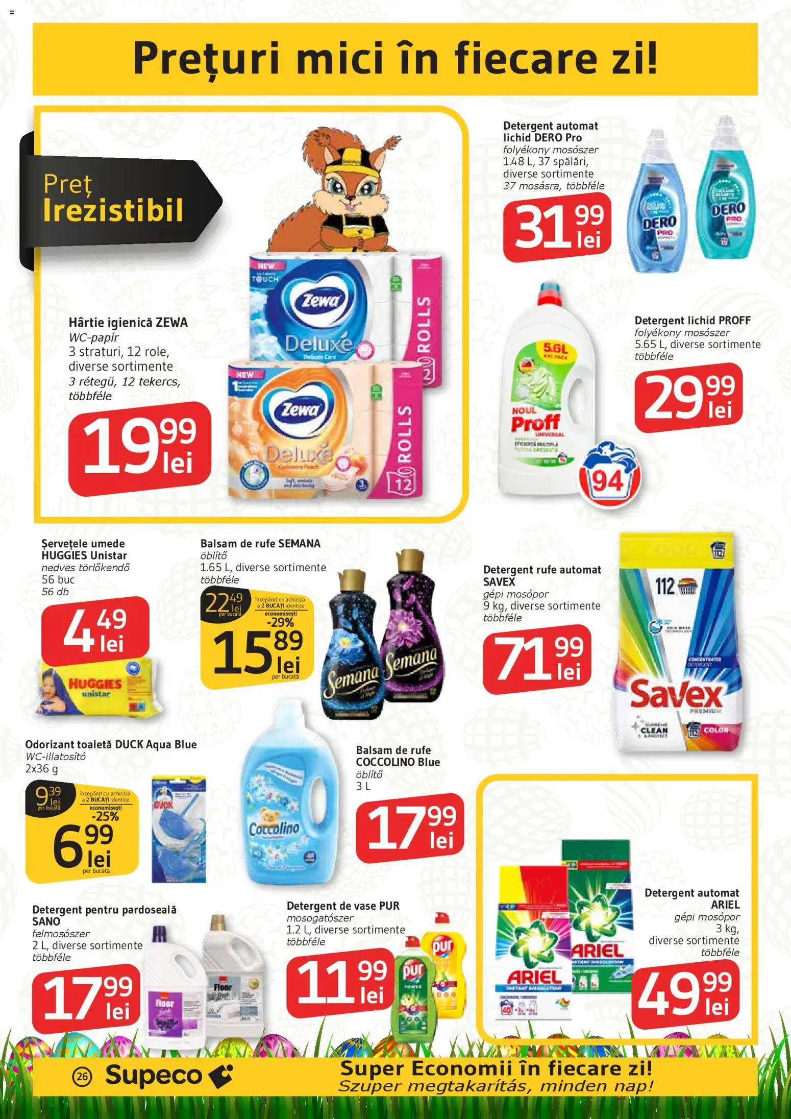 Catalog Supeco 2 - 14 Aprilie 2026 | Pagina 26 | Produse: Mici, Balsam, Balsam de rufe, Odorizant toaletă
