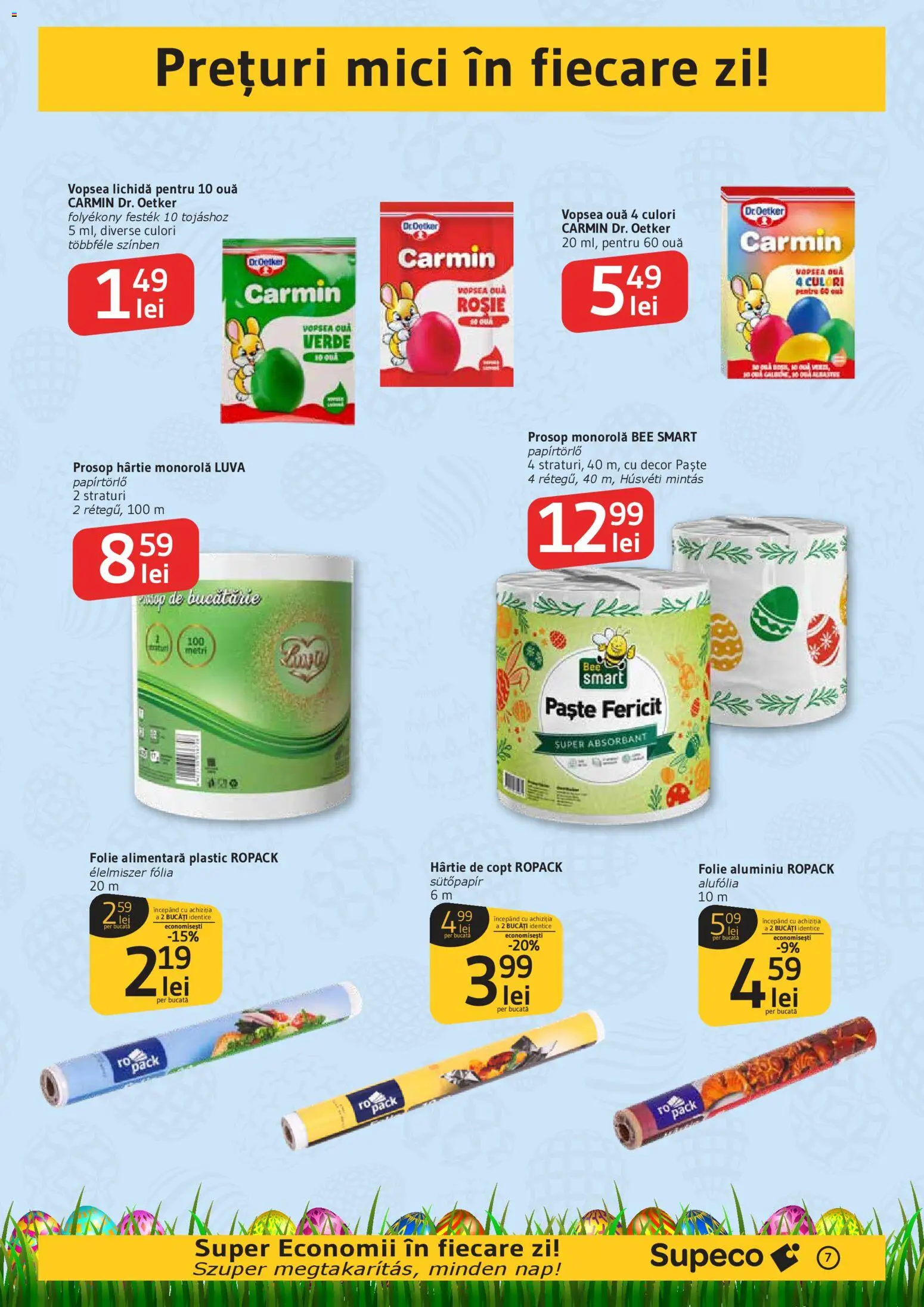 Catalog Supeco 2 - 14 Aprilie 2026 | Pagina 7 | Produse: Vopsea, Bucătărie, Ouă, Paste