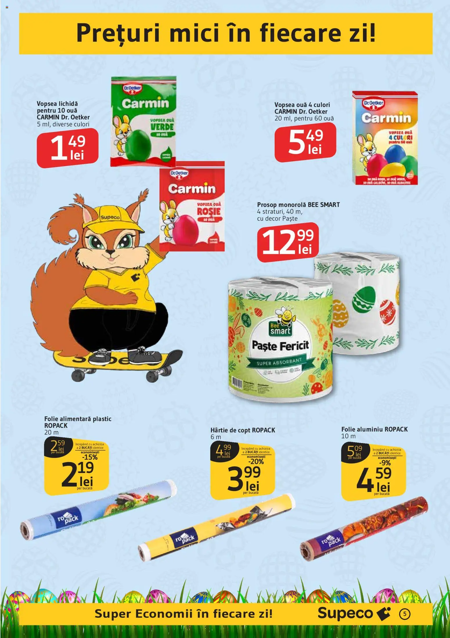 Catalog Supeco 2 - 14 Aprilie 2026 | Pagina 5 | Produse: Vopsea, Mici, Ouă, Paste