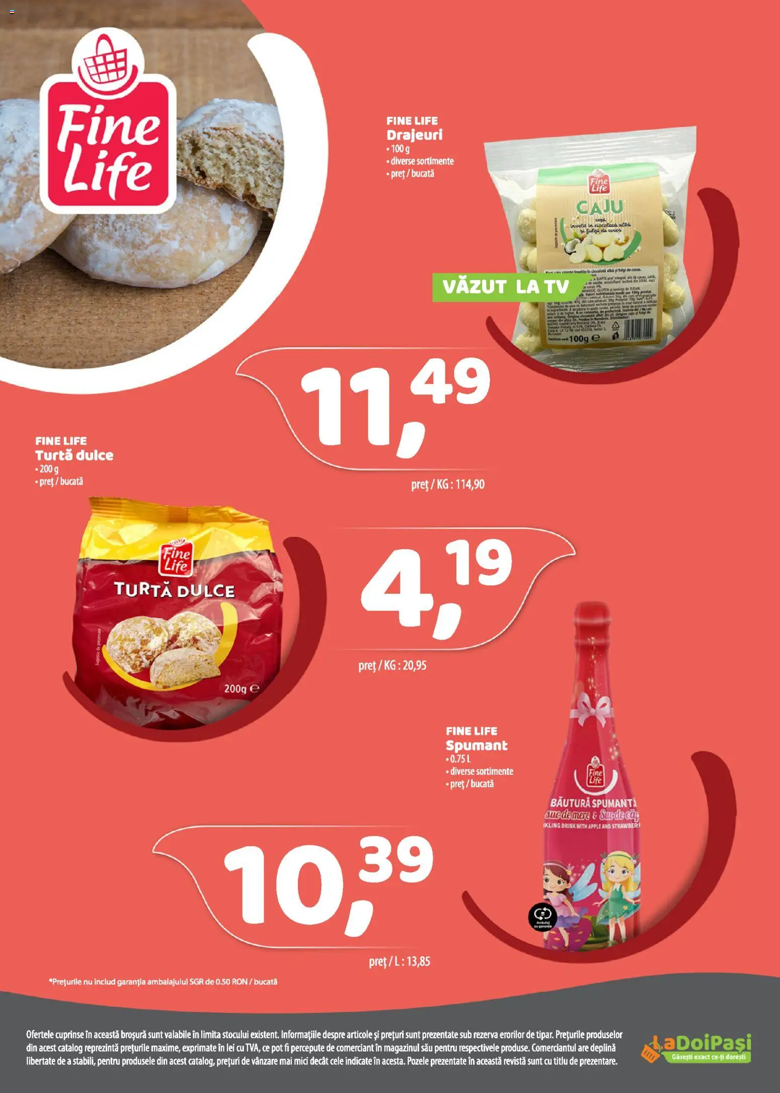 Catalog La Doi Pași 1 - 14 Aprilie 2026 | Pagina 16 | Produse: Apple, Mere, Caju, Turtă dulce