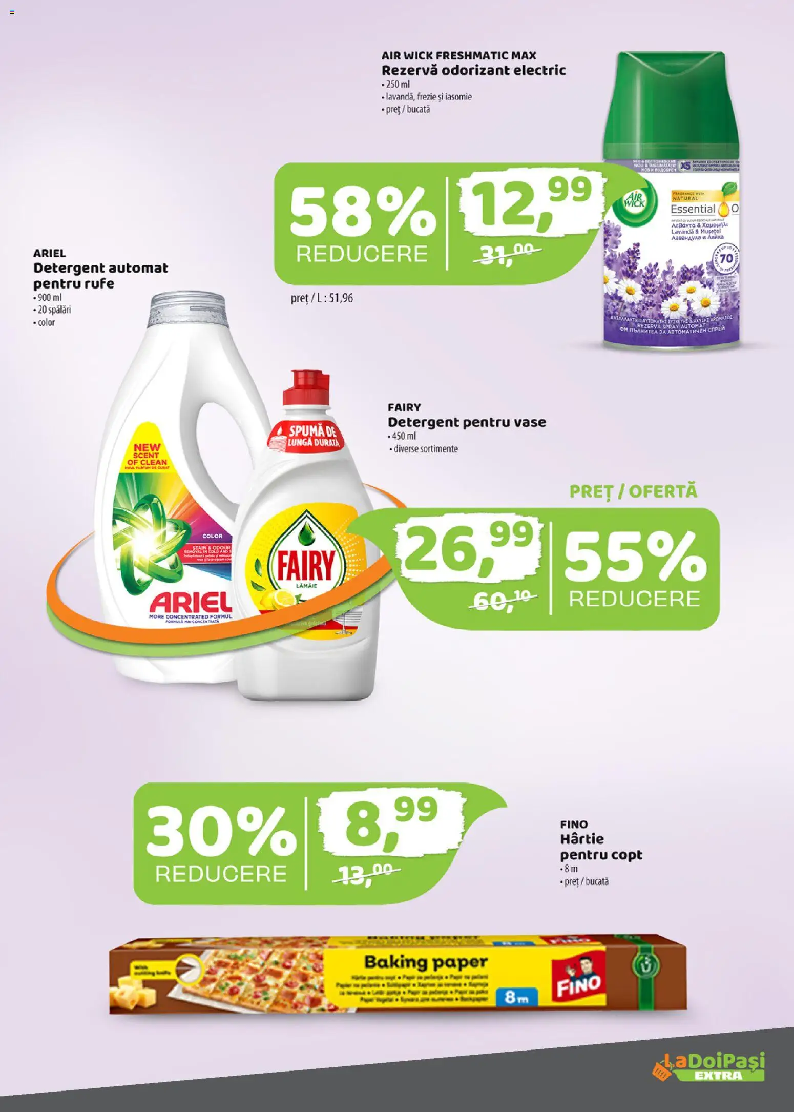 Catalog La Doi Pași 1 - 14 Aprilie 2026 | Pagina 17 | Produse: Pomelo, Kedi Ödül Oyuncakları, Detergent, Lămâie