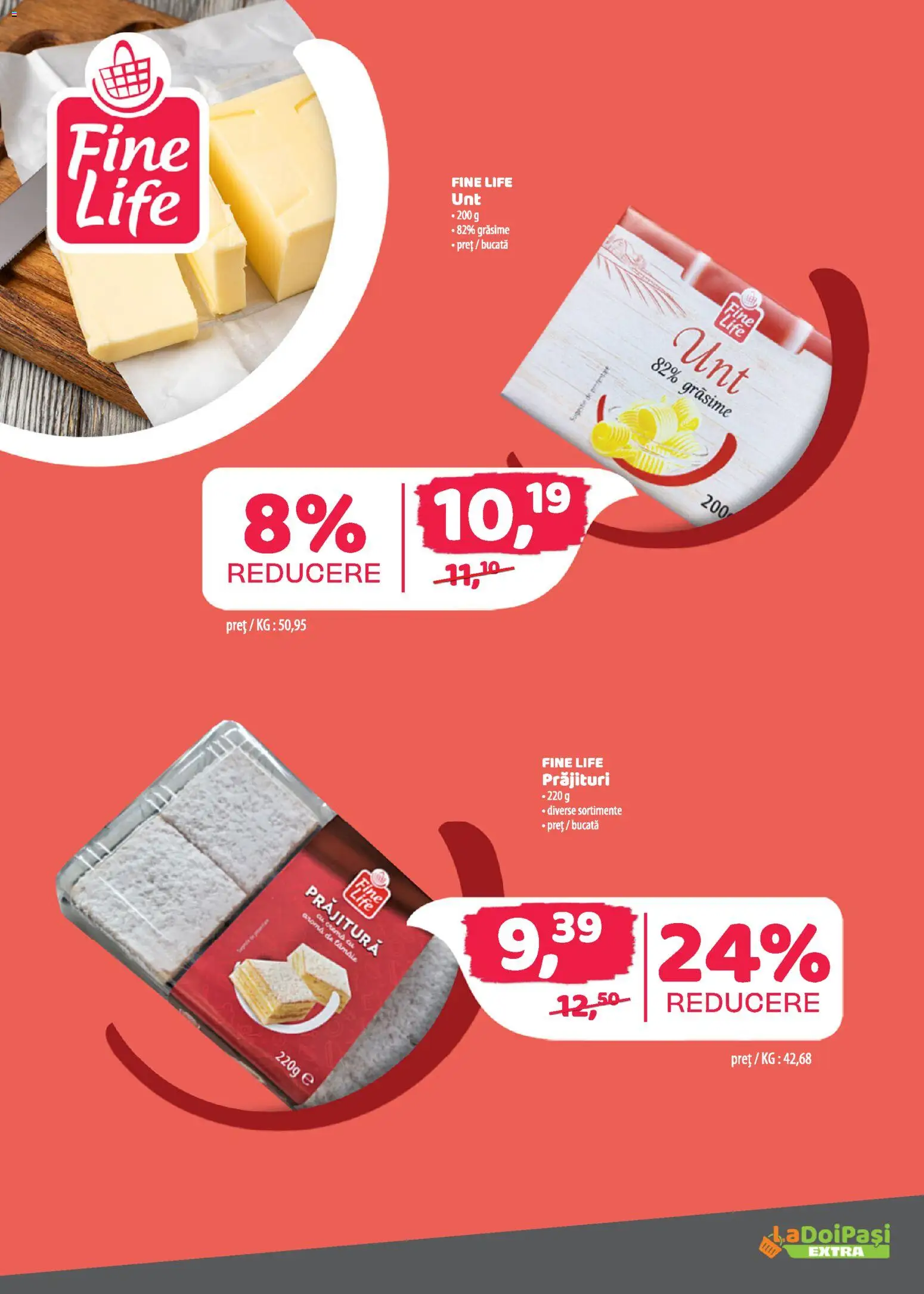 Catalog La Doi Pași 1 - 14 Aprilie 2026 | Pagina 18 | Produse: Prăjitură