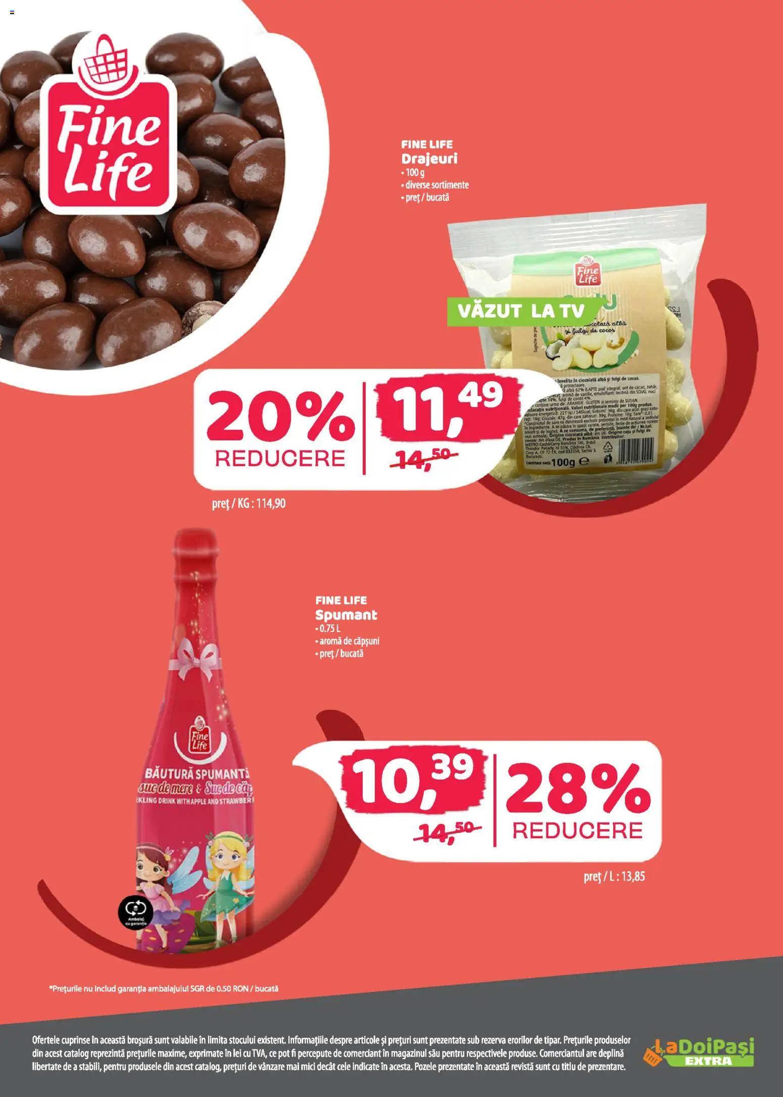 Catalog La Doi Pași 1 - 14 Aprilie 2026 | Pagina 19 | Produse: Semințe, Suc, Caju, Fulgi