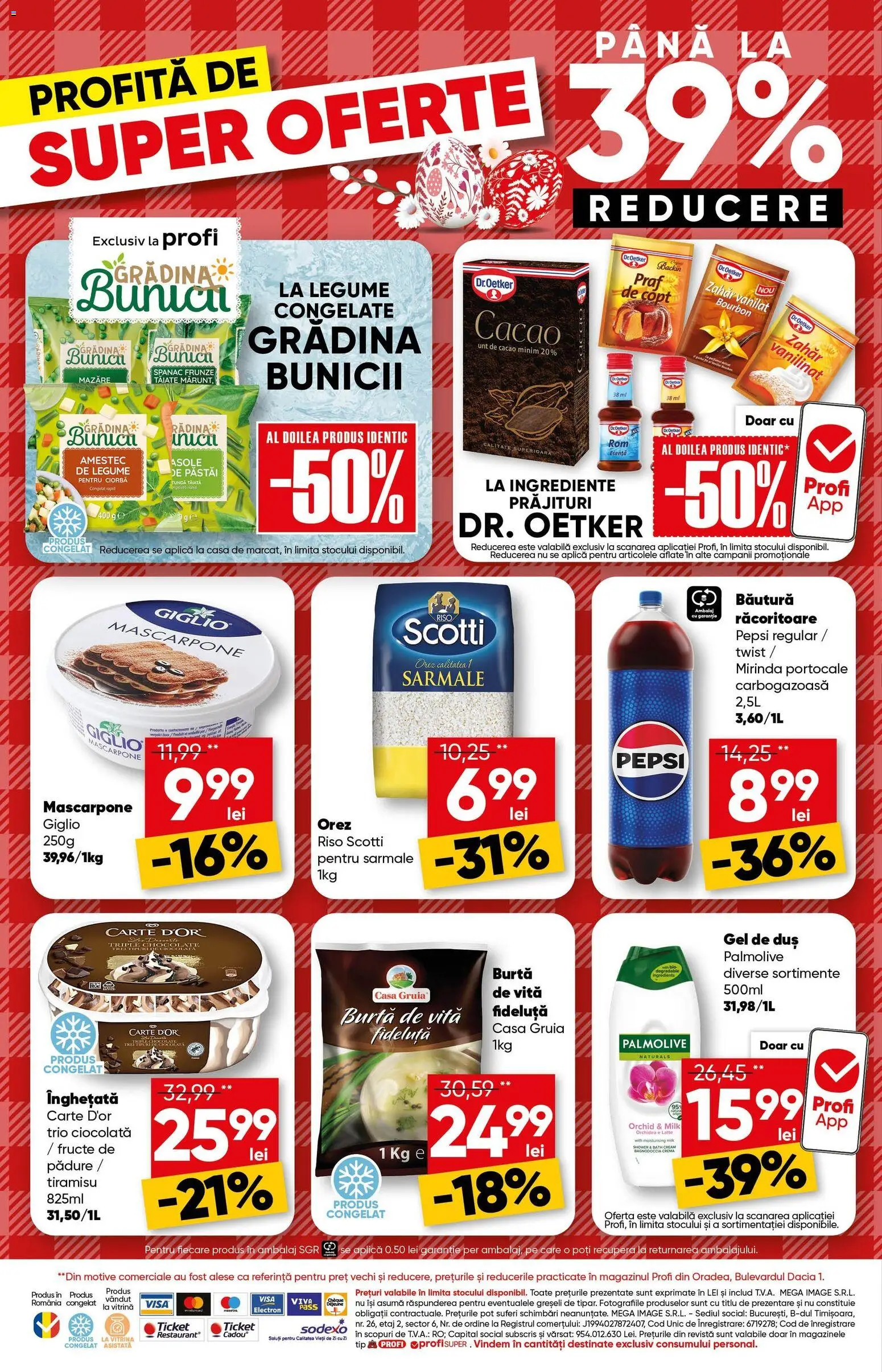 Catalog Profi 1 - 13 Aprilie 2026 | Pagina 16 | Produse: Duș, Unt, Ciocolată, Orez