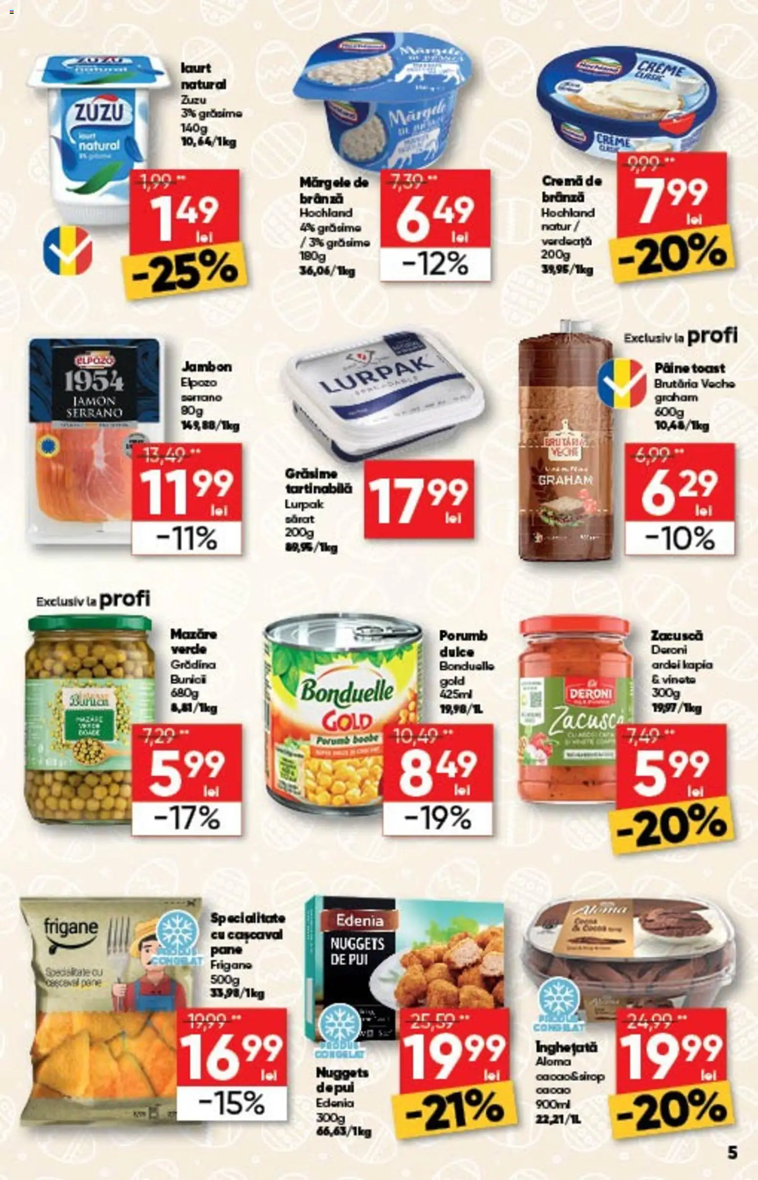 Catalog Profi 1 - 13 Aprilie 2026 | Pagina 5 | Produse: Ardei, Kalem ucu, Pâine, Porumb