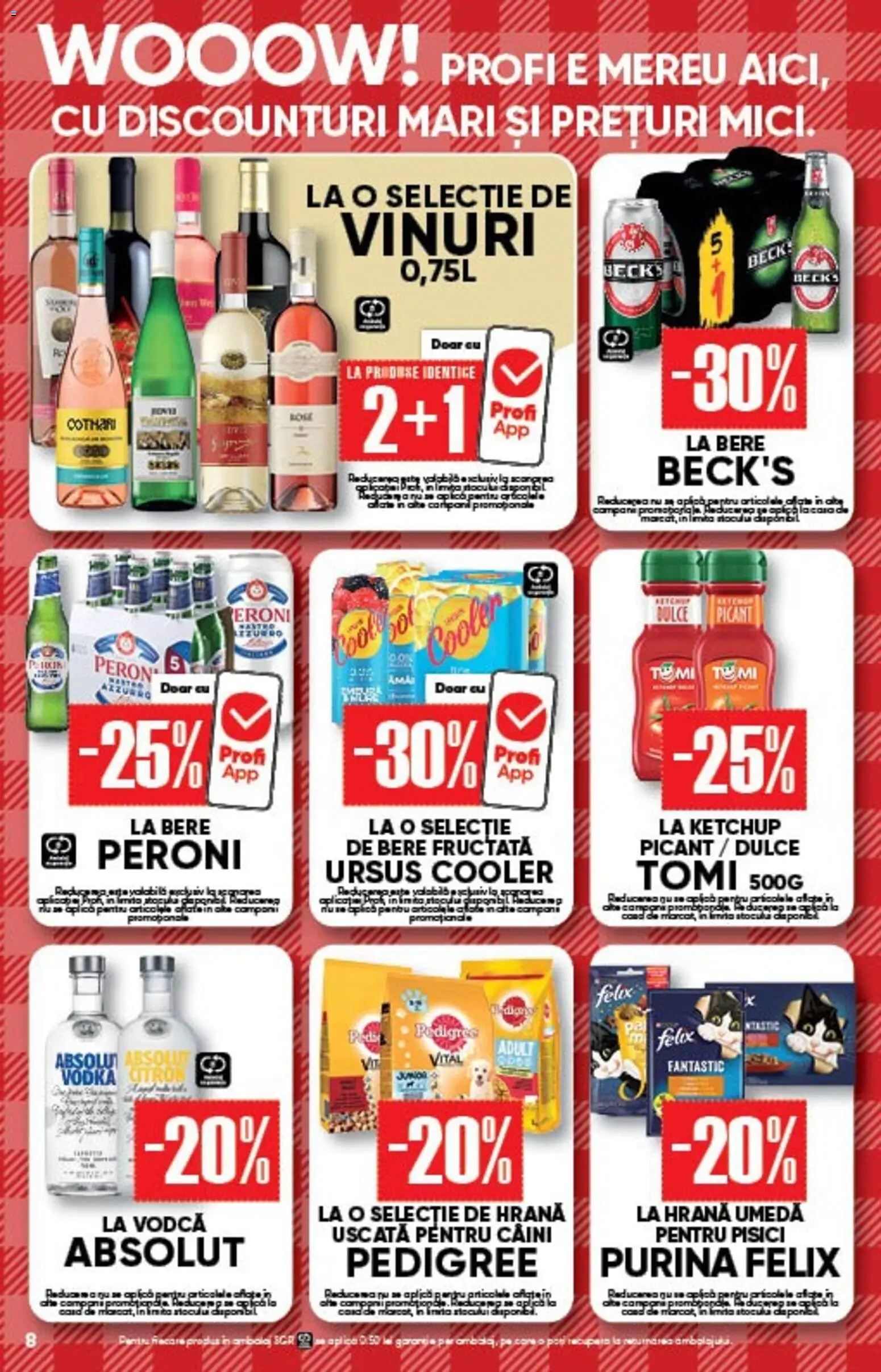 Catalog Profi 1 - 13 Aprilie 2026 | Pagina 8 | Produse: Su ısıtıcı, Mici, Bere, Vodka