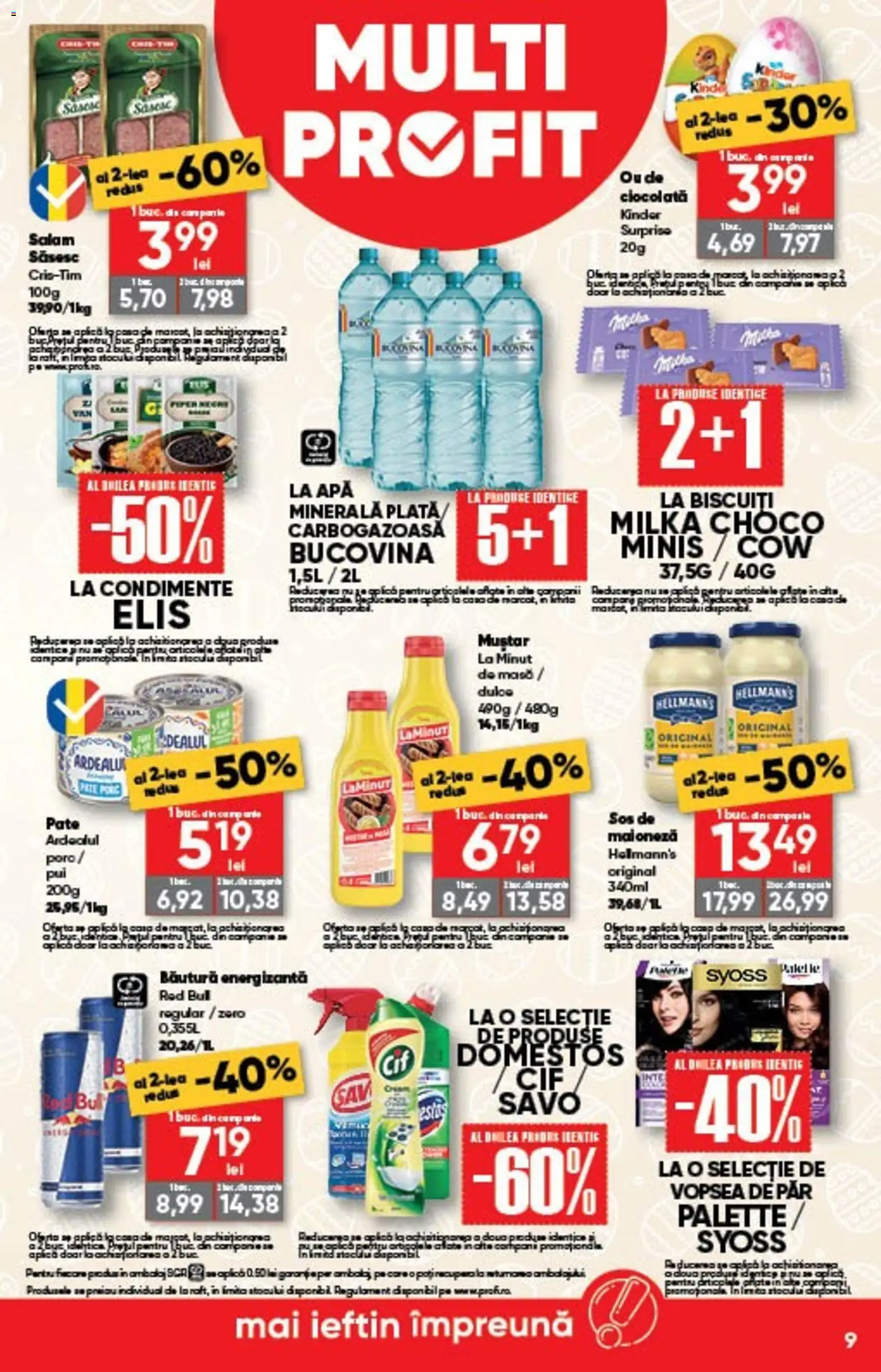 Catalog Profi 1 - 13 Aprilie 2026 | Pagina 9 | Produse: Vopsea, Pate, Biscuiți, Condimente