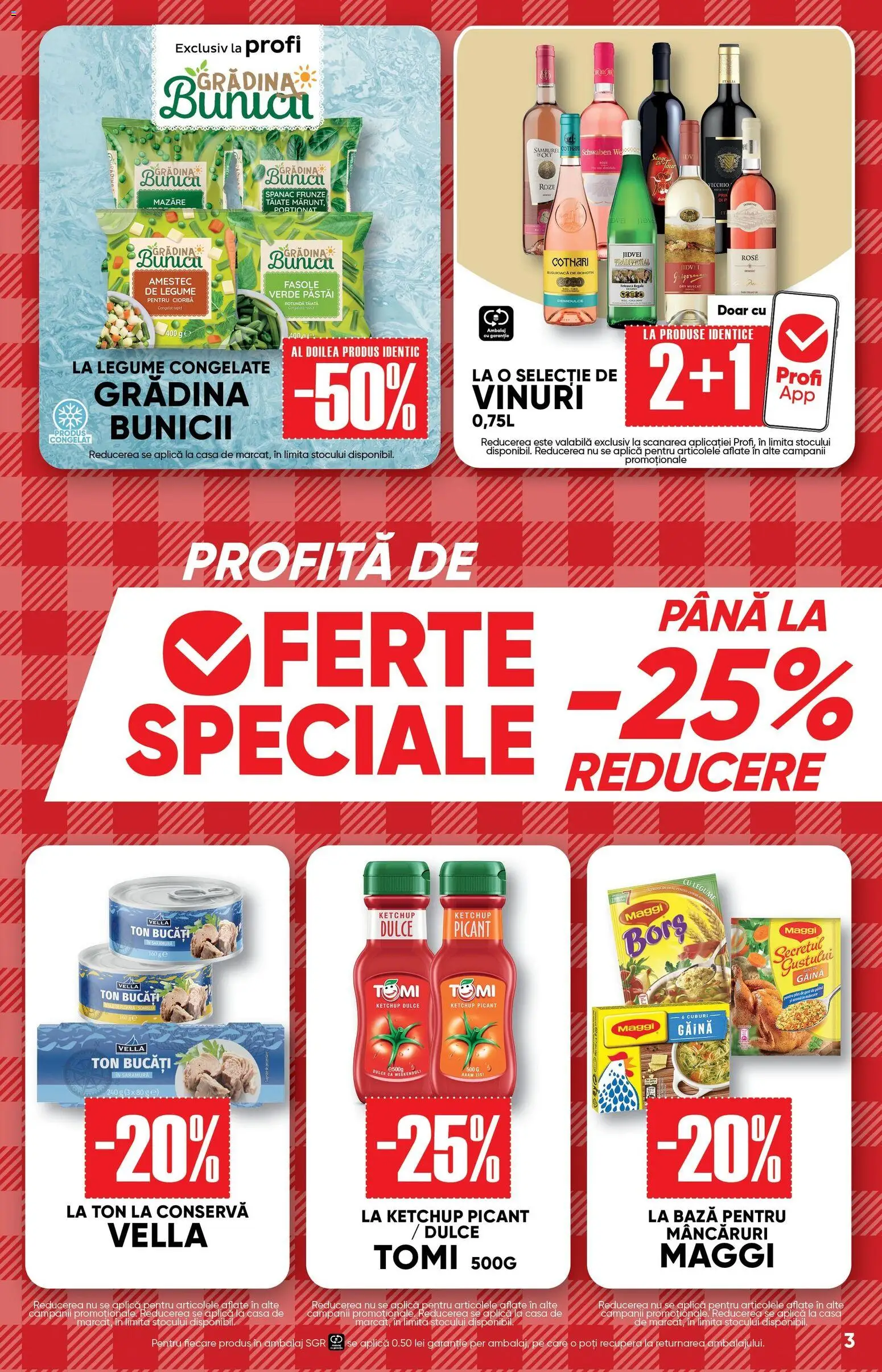 Catalog Profi 1 - 13 Aprilie 2026 | Pagina 3 | Produse: Mazăre, Ketchup, Legume