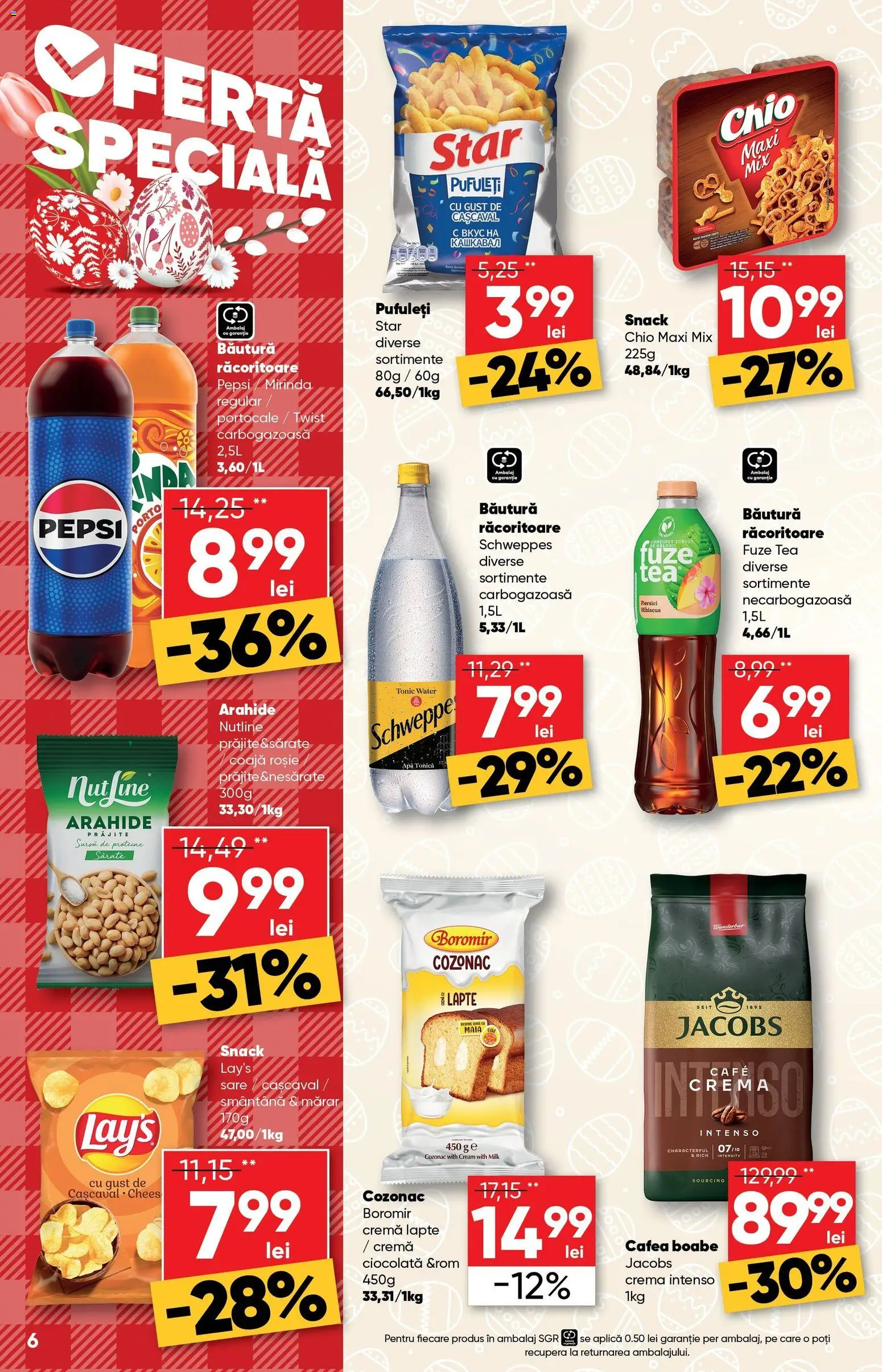 Catalog Profi 1 - 13 Aprilie 2026 | Pagina 6 | Produse: Mărar, Masaüstü kılıfı, Ciocolată, Pufuleți