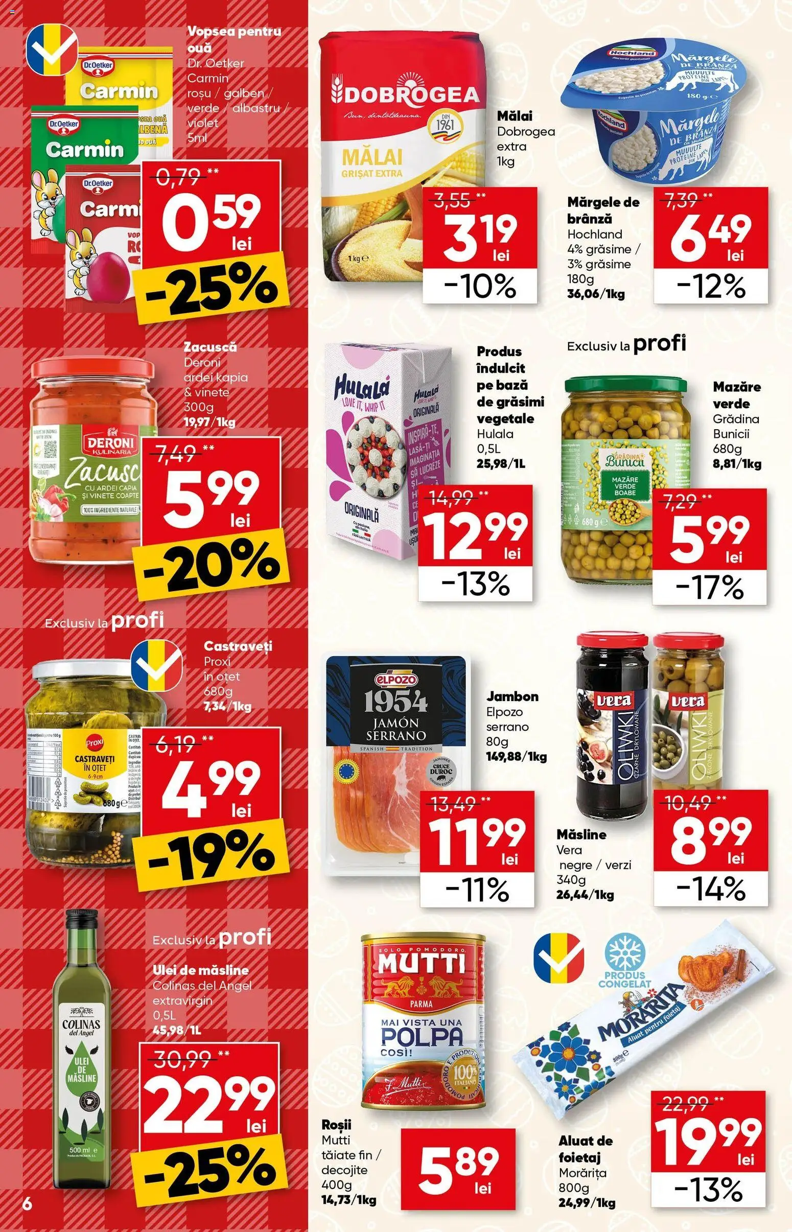 Catalog Profi 1 - 13 Aprilie 2026 | Pagina 6 | Produse: Foietaj, Aluat, Mălai, Zacuscă