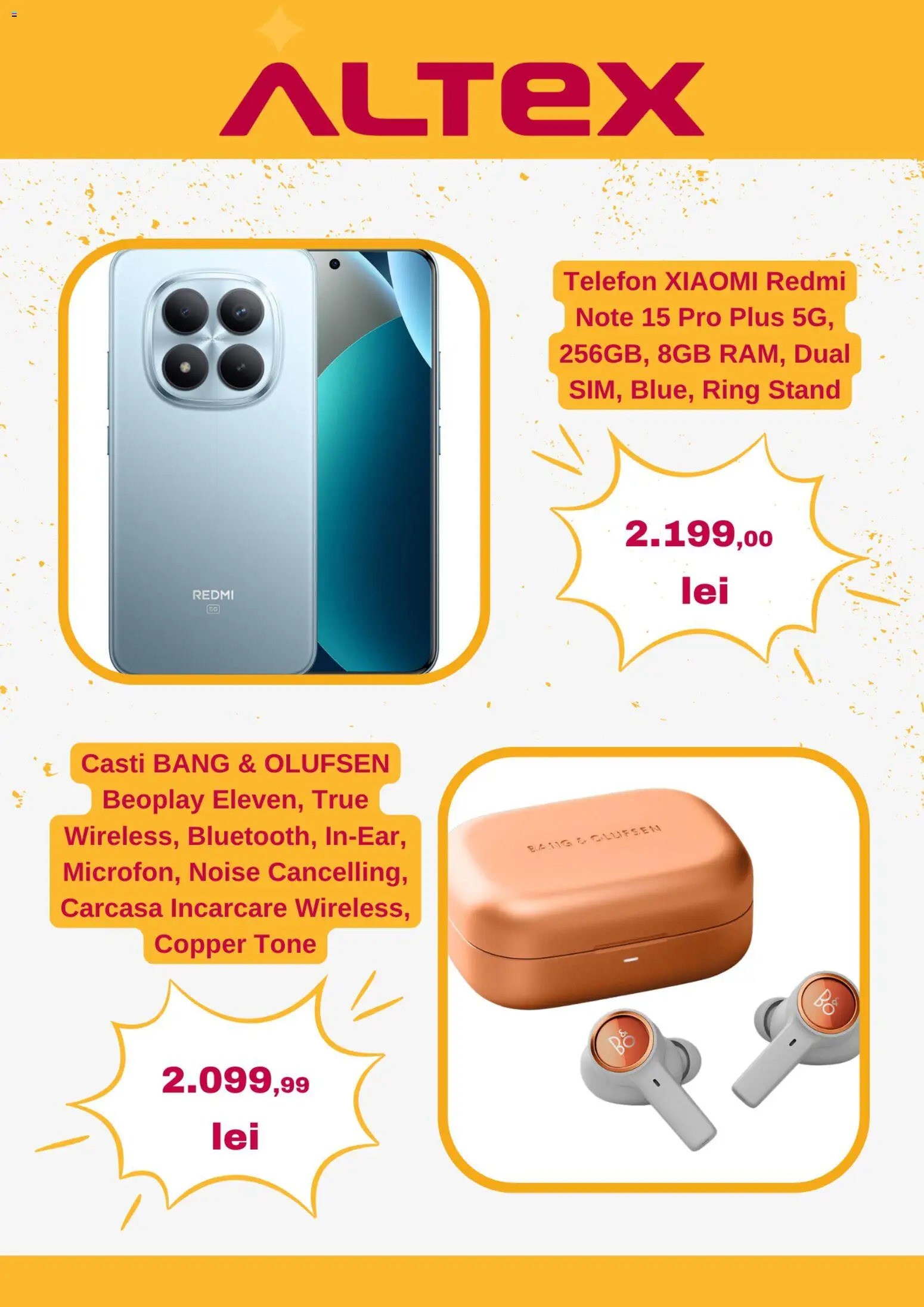 Catalog Altex 2 - 7 Aprilie 2026 | Pagina 2 | Produse: Telefon, Căști, Carcasă