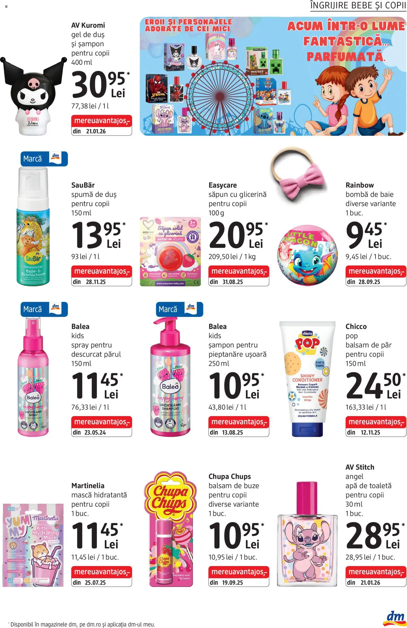 Catalog DM Drogerie Markt 2 - 27 Aprilie 2026 | Pagina 23 | Produse: Duș, Apă de toaletă, Balsam, Gel de duș