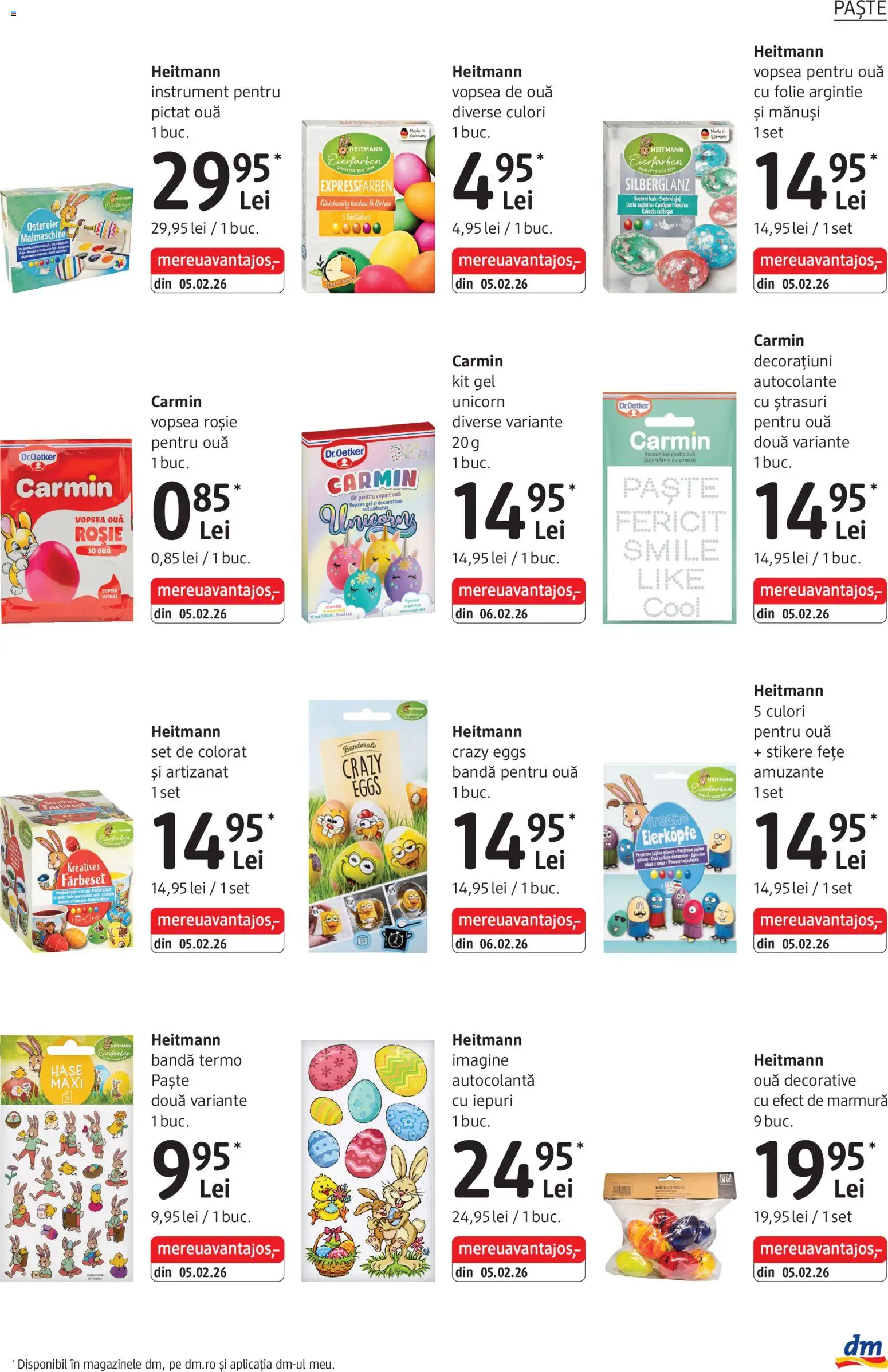 Catalog DM Drogerie Markt 2 - 27 Aprilie 2026 | Pagina 25 | Produse: Mănuși, Vopsea, Ouă, Paste