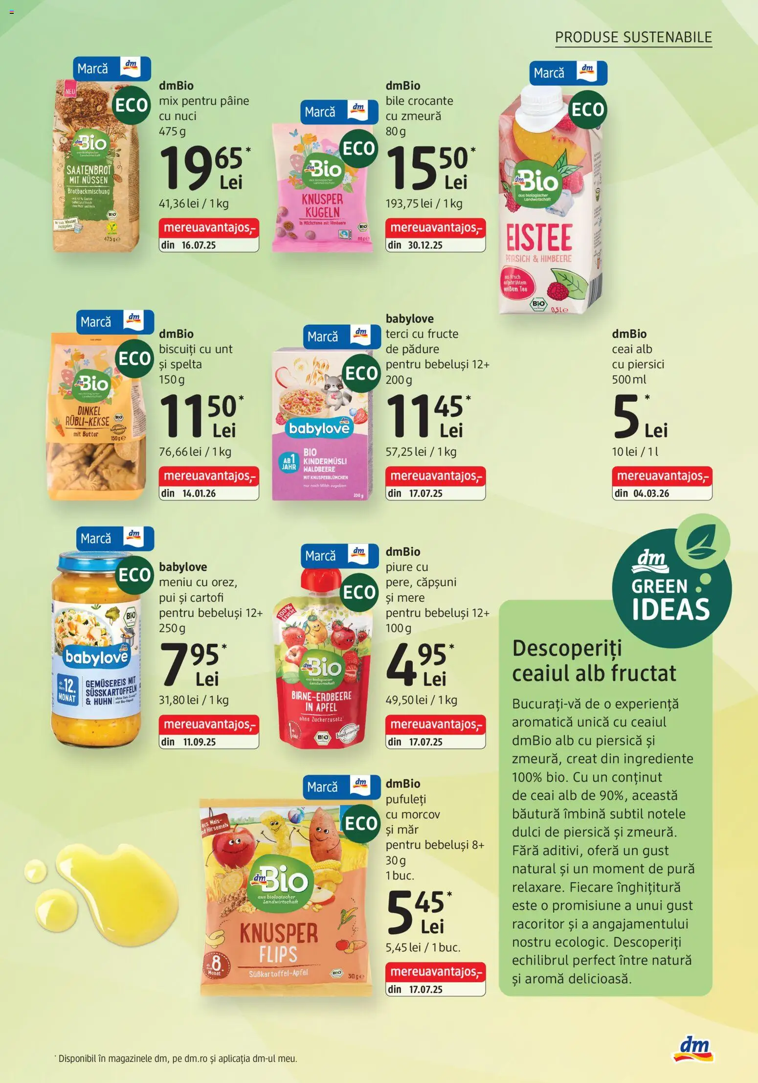 Catalog DM Drogerie Markt 2 - 27 Aprilie 2026 | Pagina 31 | Produse: Şerit ödül, Hacıyatmaz Kedi Oyuncağı, Pufuleți, Căpșuni