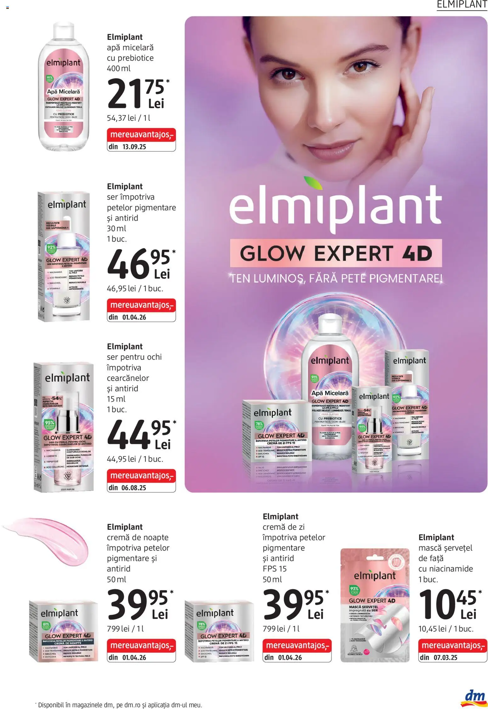 Catalog DM Drogerie Markt 2 - 27 Aprilie 2026 | Pagina 9 | Produse: Pară, Cremă de zi, Cremă de noapte, Apă