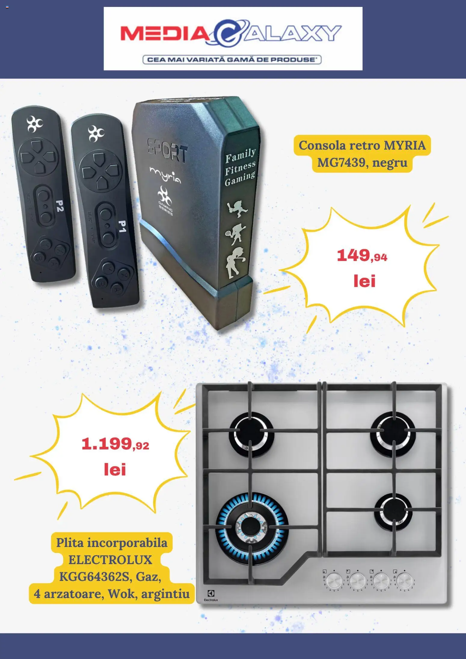 Catalog Media Galaxy 2 - 7 Aprilie 2026 | Pagina 4 | Produse: Plită