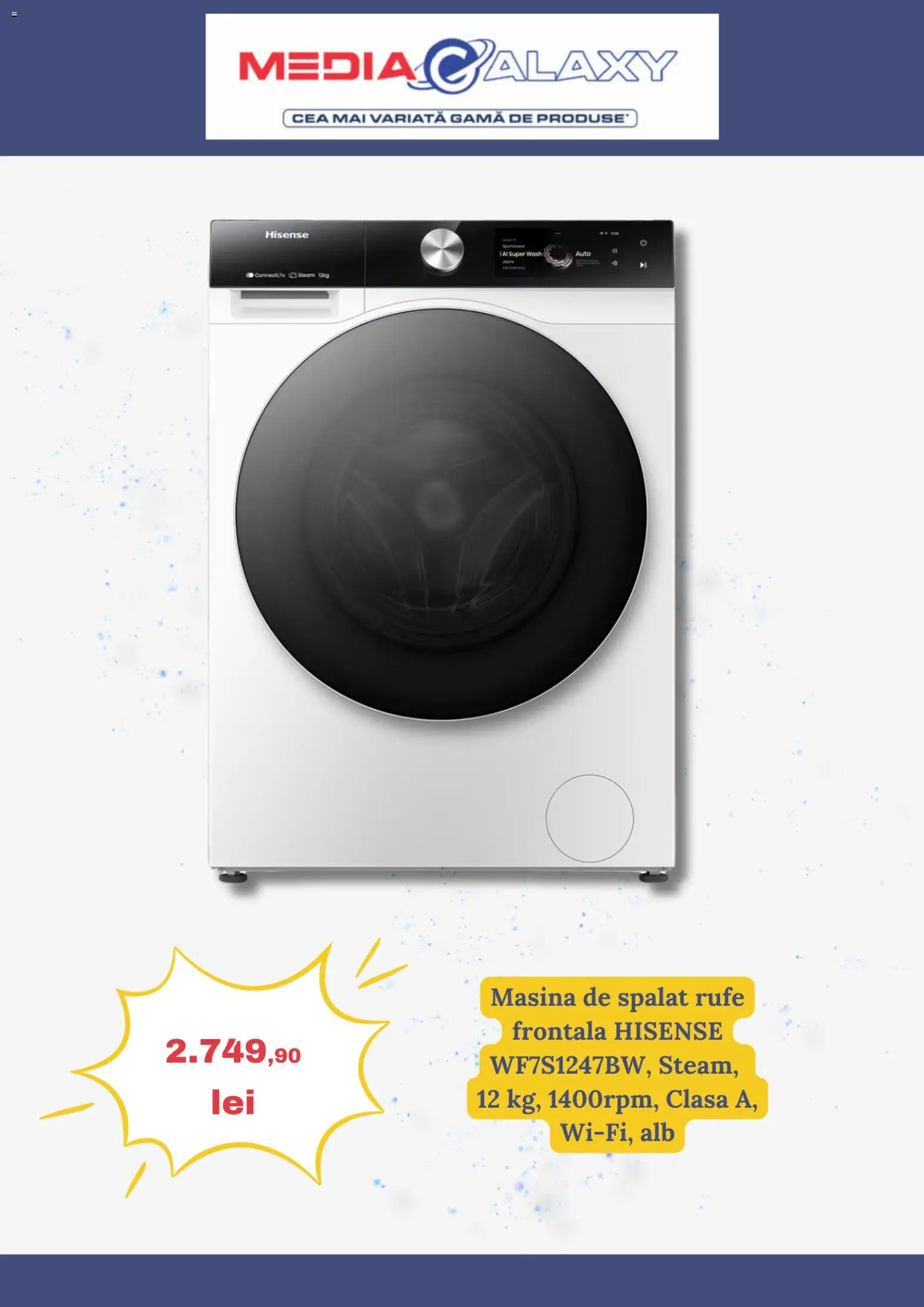 Catalog Media Galaxy 2 - 7 Aprilie 2026 | Pagina 5 | Produse: Mașină De Spălat