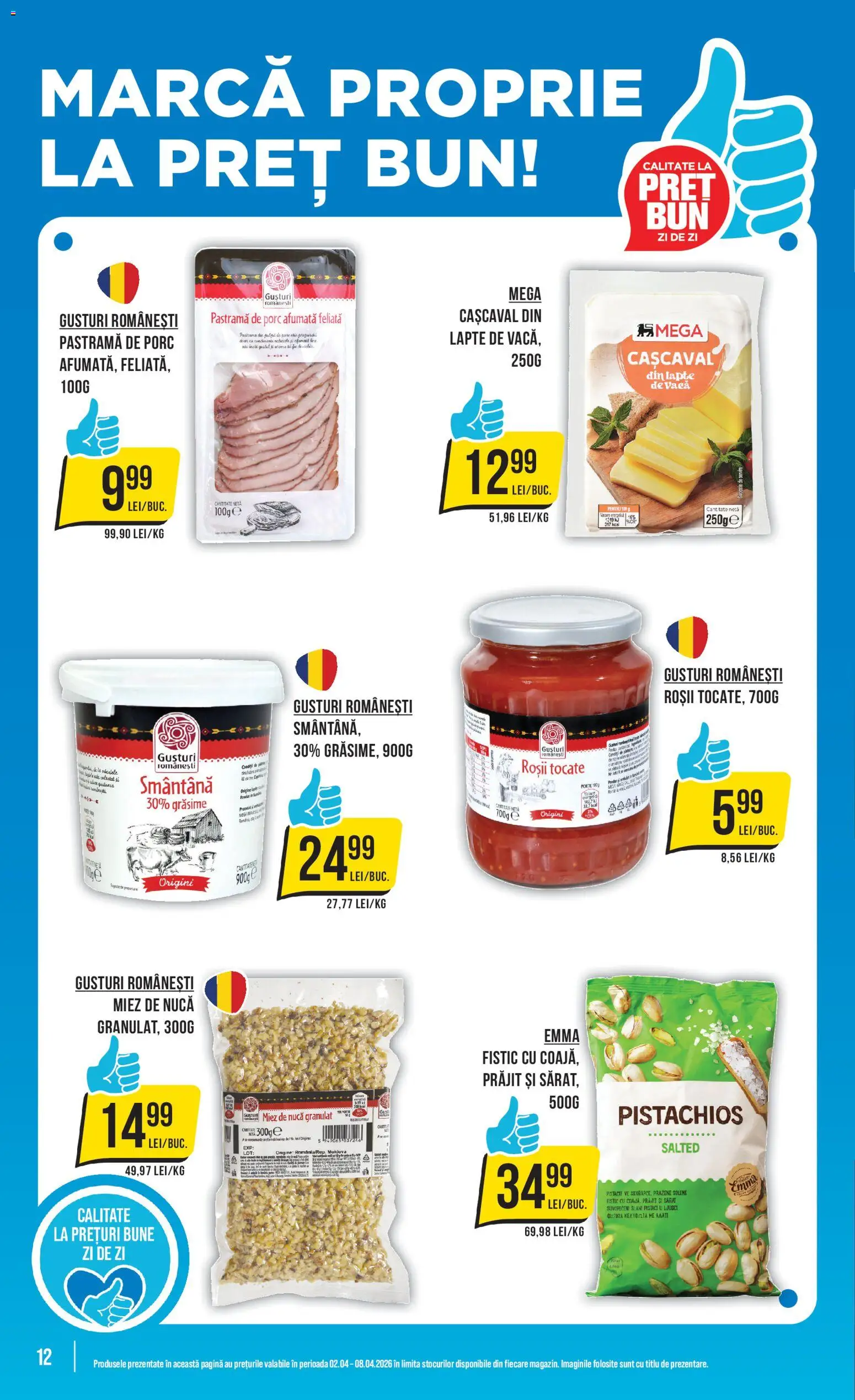 Catalog Mega Image 2 - 7 Aprilie 2026 | Pagina 12 | Produse: Feijoa Meyvesi, Bol, Cașcaval, Lapte