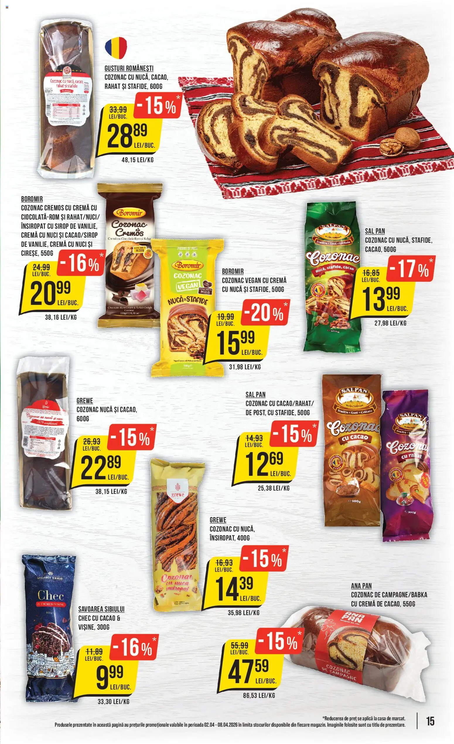 Catalog Mega Image 2 - 7 Aprilie 2026 | Pagina 15 | Produse: Șal, Cremă, Sirop, Nuci