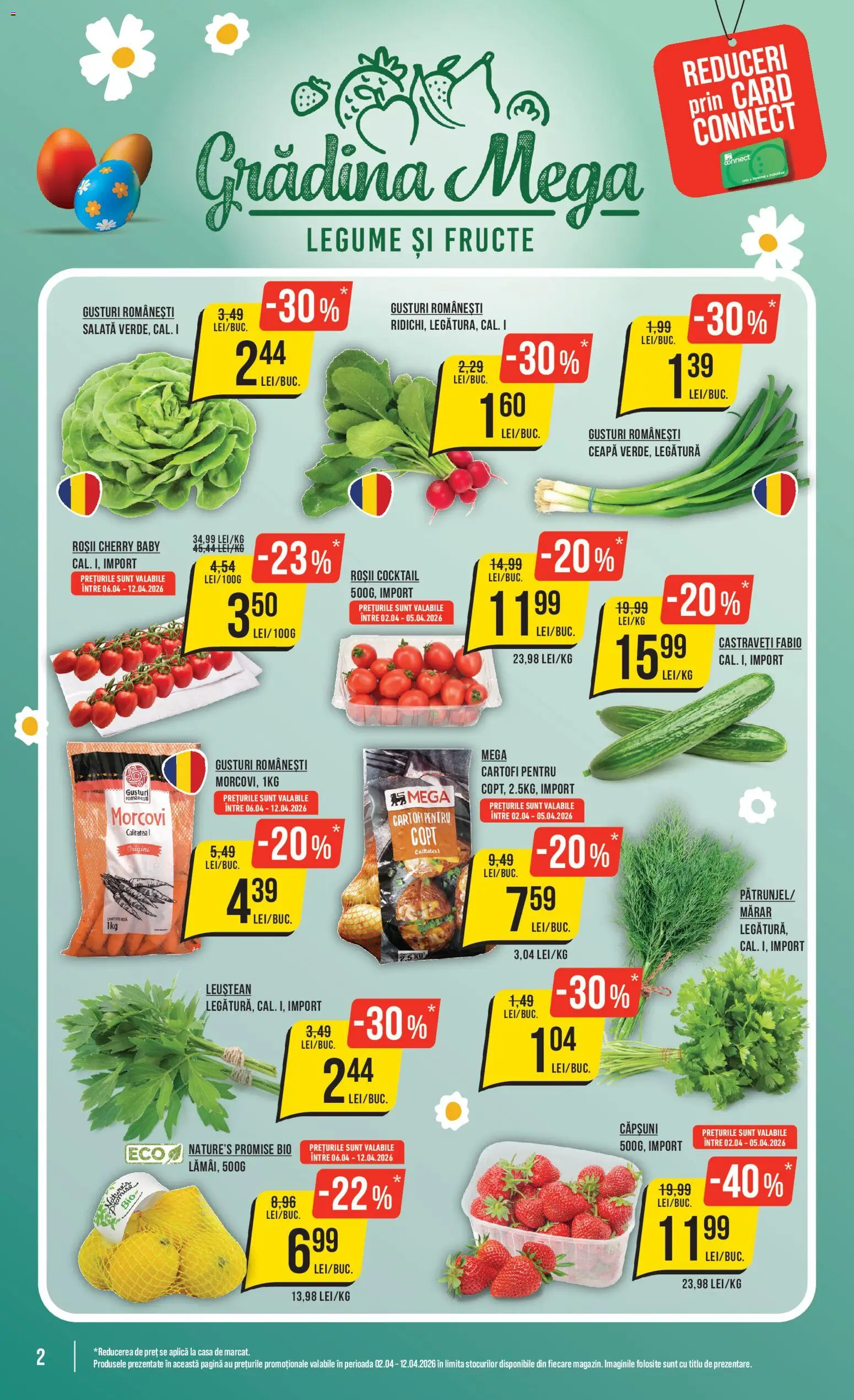 Catalog Mega Image 2 - 7 Aprilie 2026 | Pagina 2 | Produse: Salată, Cartofi, Legume, Fructe