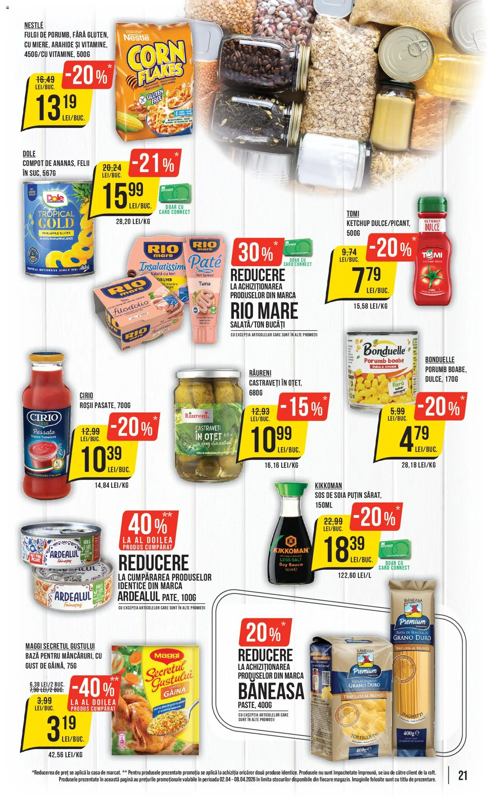 Catalog Mega Image 2 - 7 Aprilie 2026 | Pagina 21 | Produse: Arahide, Ketchup, Fulgi, Salată