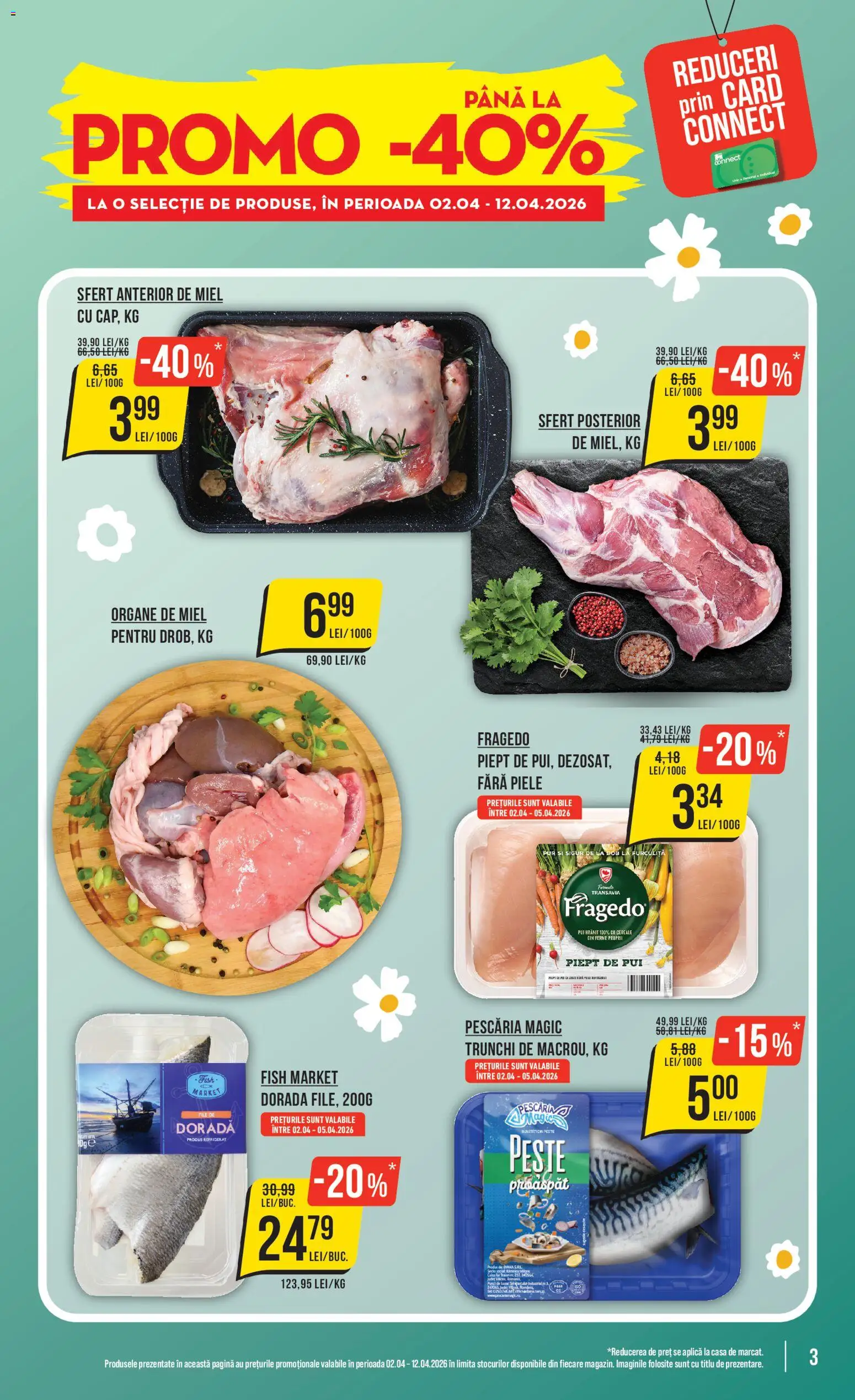 Catalog Mega Image 2 - 7 Aprilie 2026 | Pagina 3 | Produse: Hacıyatmaz Kedi Oyuncağı, Pește, Cereale