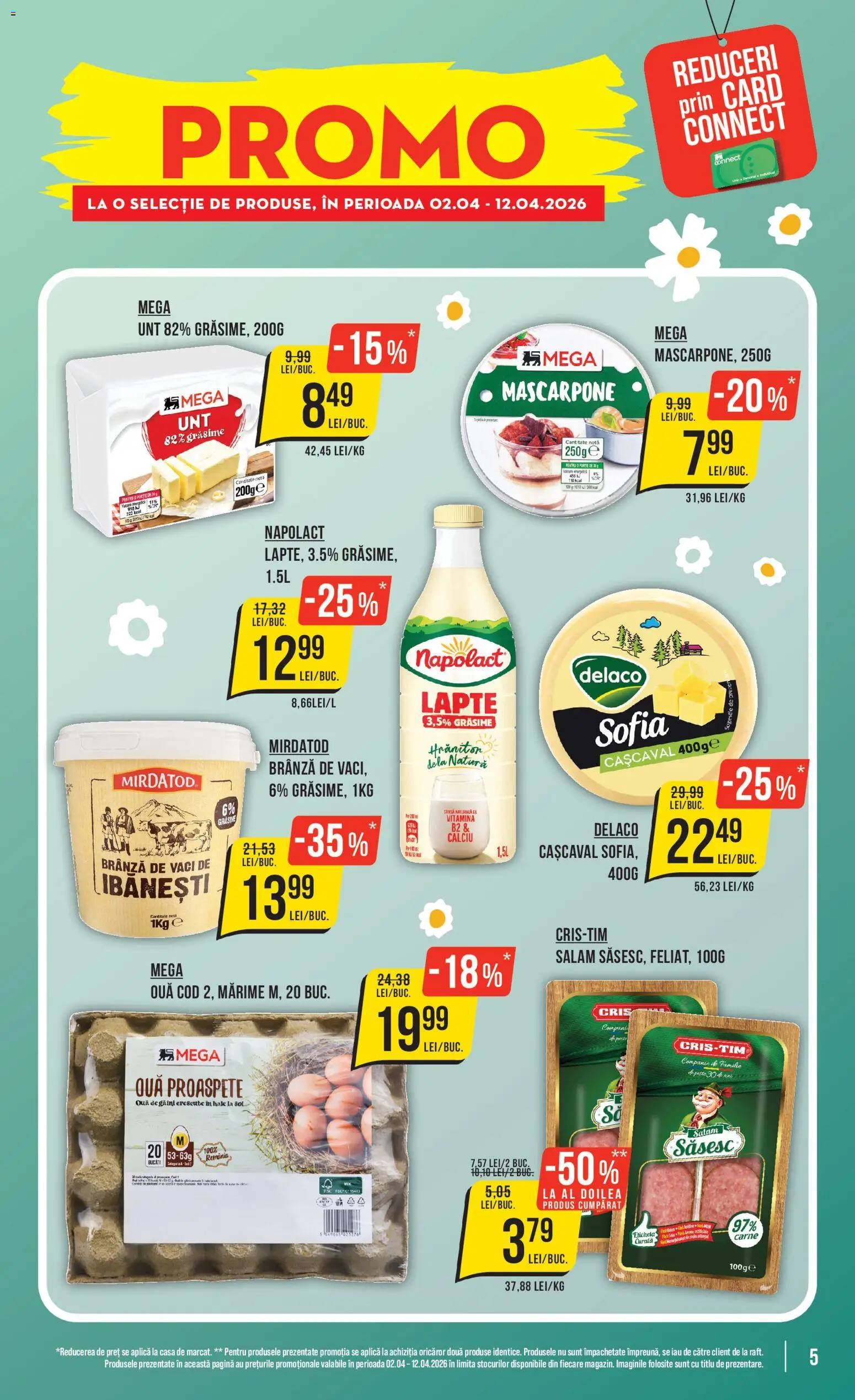 Catalog Mega Image 2 - 7 Aprilie 2026 | Pagina 5 | Produse: Bol, Lapte, Brânză, Mascarpone