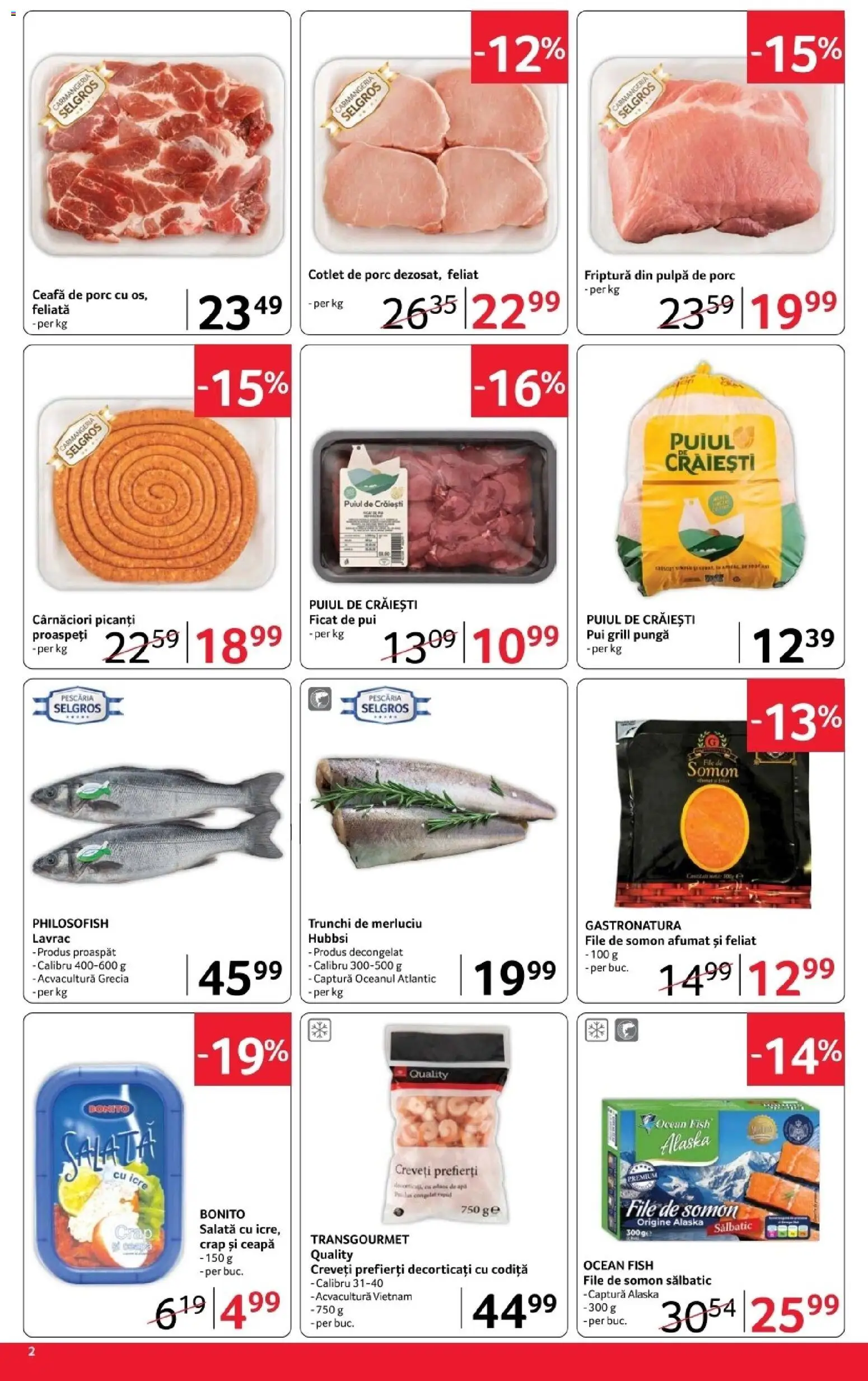 Catalog Selgros 3 - 15 Aprilie 2026 | Pagina 2 | Produse: Hacıyatmaz Kedi Oyuncağı, Salată, Ceapă, Apă