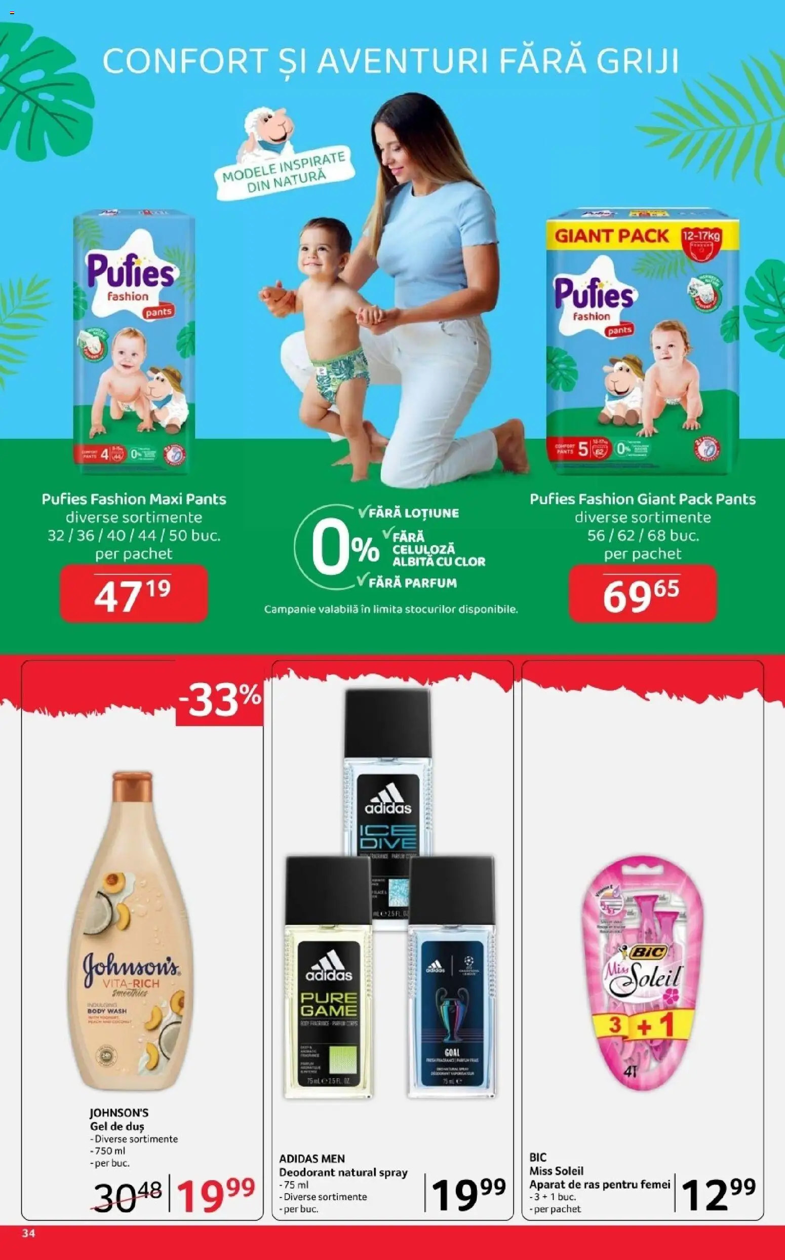 Catalog Selgros 3 - 15 Aprilie 2026 | Pagina 34 | Produse: Aparat De Ras, Body, Duș, Gel de duș