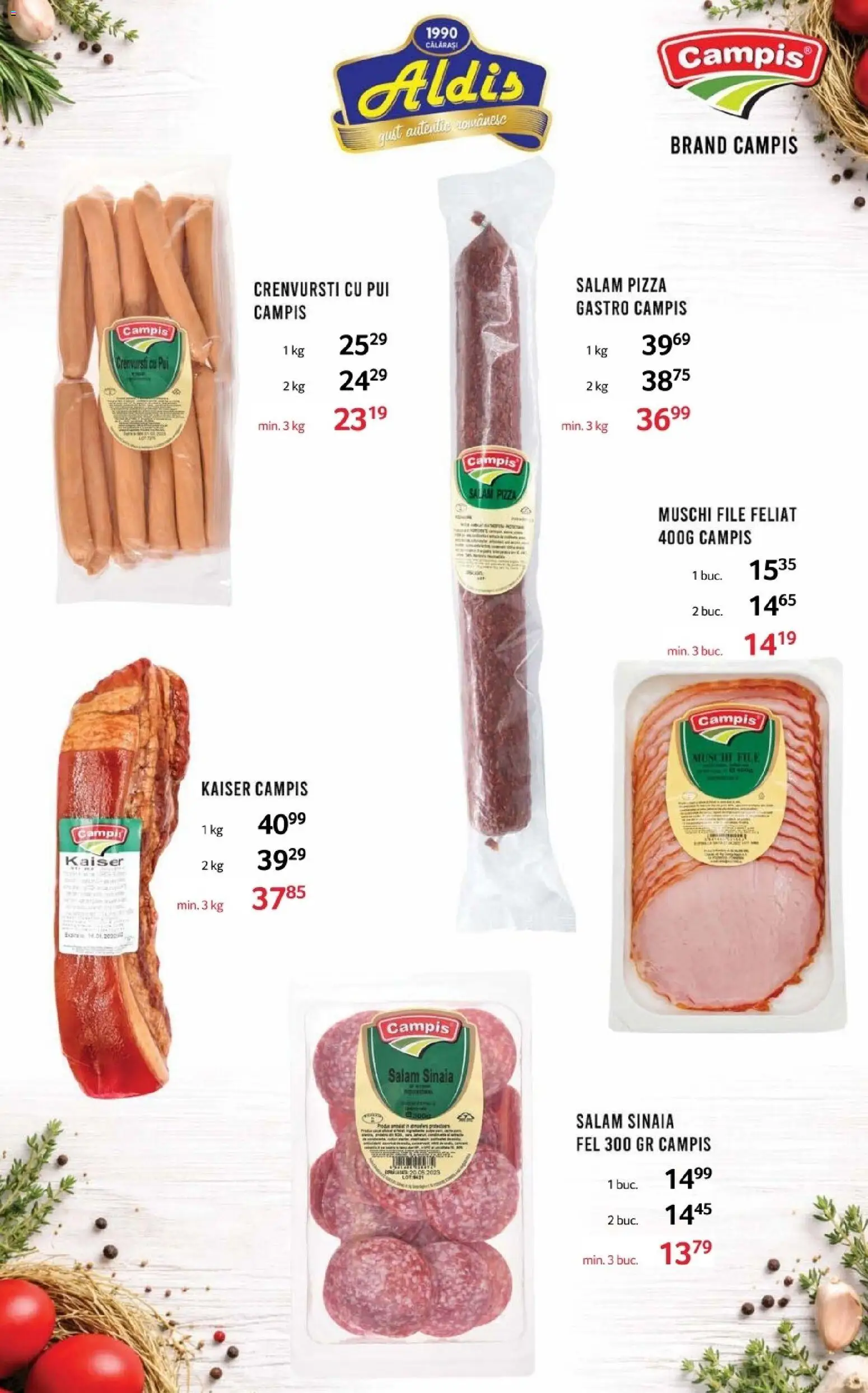 Catalog Selgros 3 - 15 Aprilie 2026 | Pagina 5 | Produse: Hacıyatmaz Kedi Oyuncağı, Crenvurști, Salam, Pizza