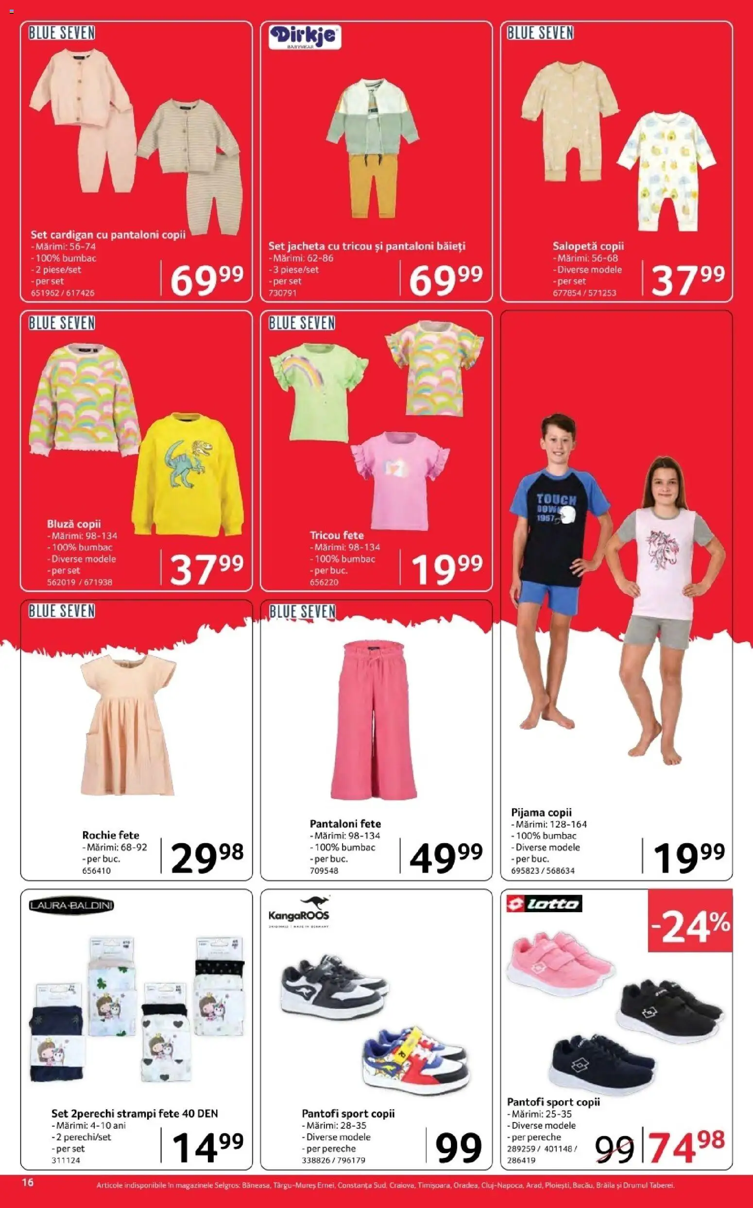 Catalog Selgros 3 - 15 Aprilie 2026 | Pagina 16 | Produse: Cardigan, Pantofi, Bluză, Salopetă