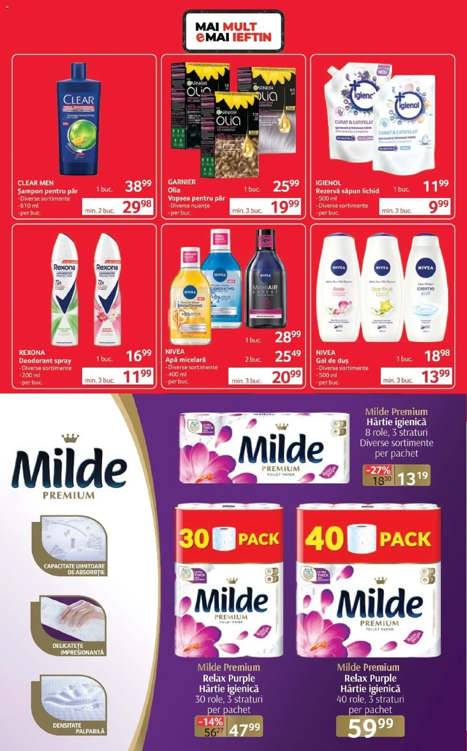 Catalog Selgros 3 - 15 Aprilie 2026 | Pagina 12 | Produse: Duș, Gel de duș, Deodorant, Apă