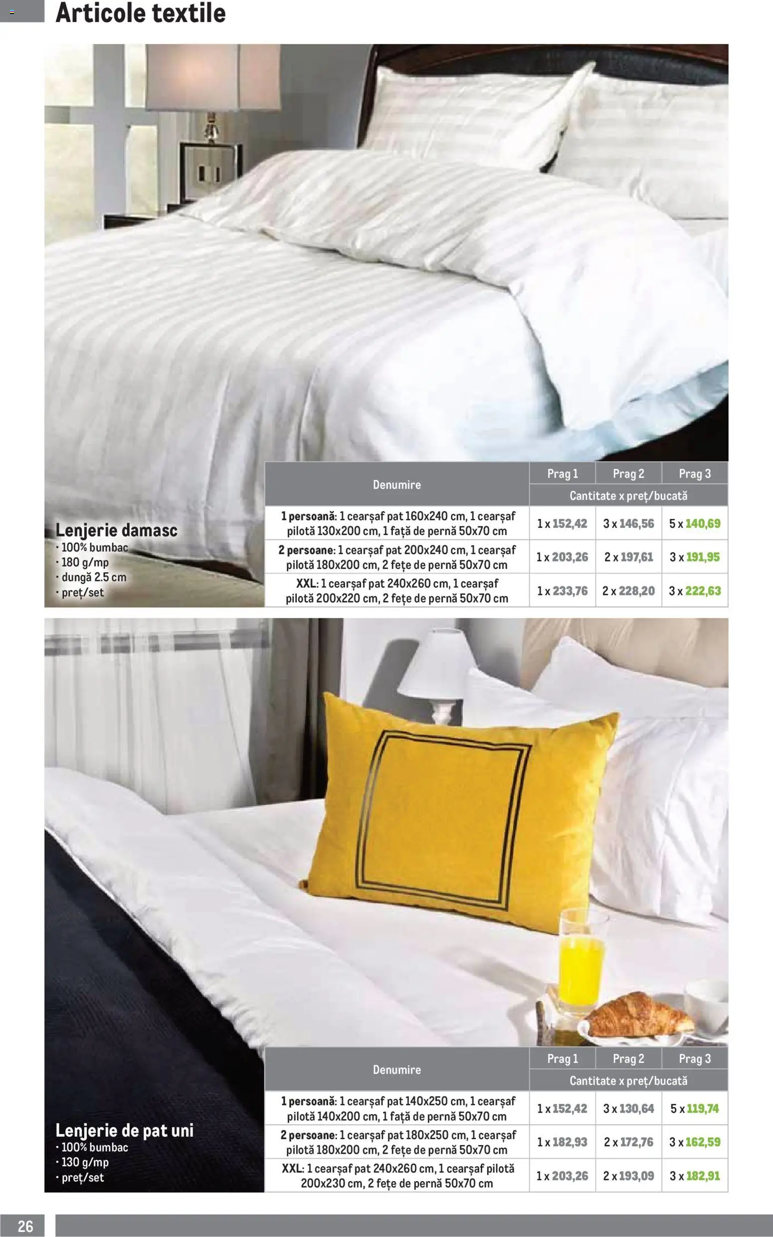 Catalog METRO 1 Aprilie - 29 Iunie 2026 | Pagina 26 | Produse: Pat, Lenjerie de pat, Pernă, Pilotă
