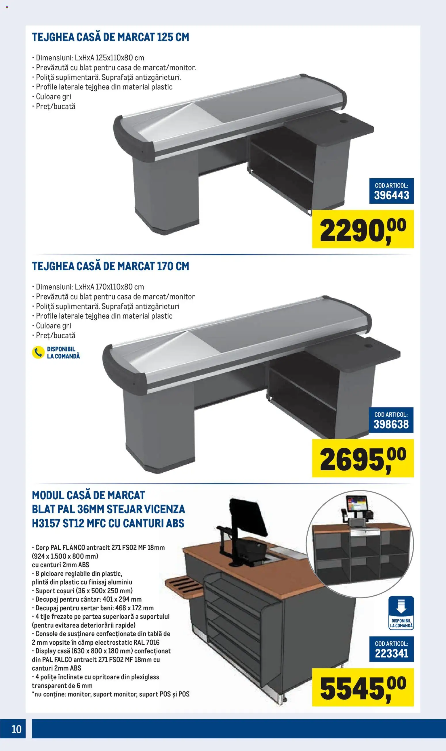 Catalog METRO 1 Aprilie - 29 Iunie 2026 | Pagina 10 | Produse: Tablă, Cântar